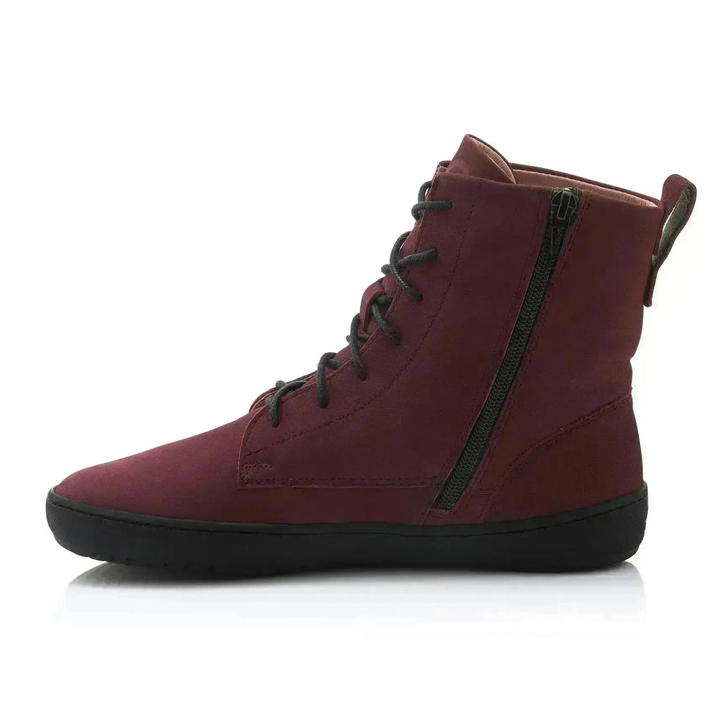 Shapen - Cozy 2.0 Bordeaux - Botas barefoot de invierno