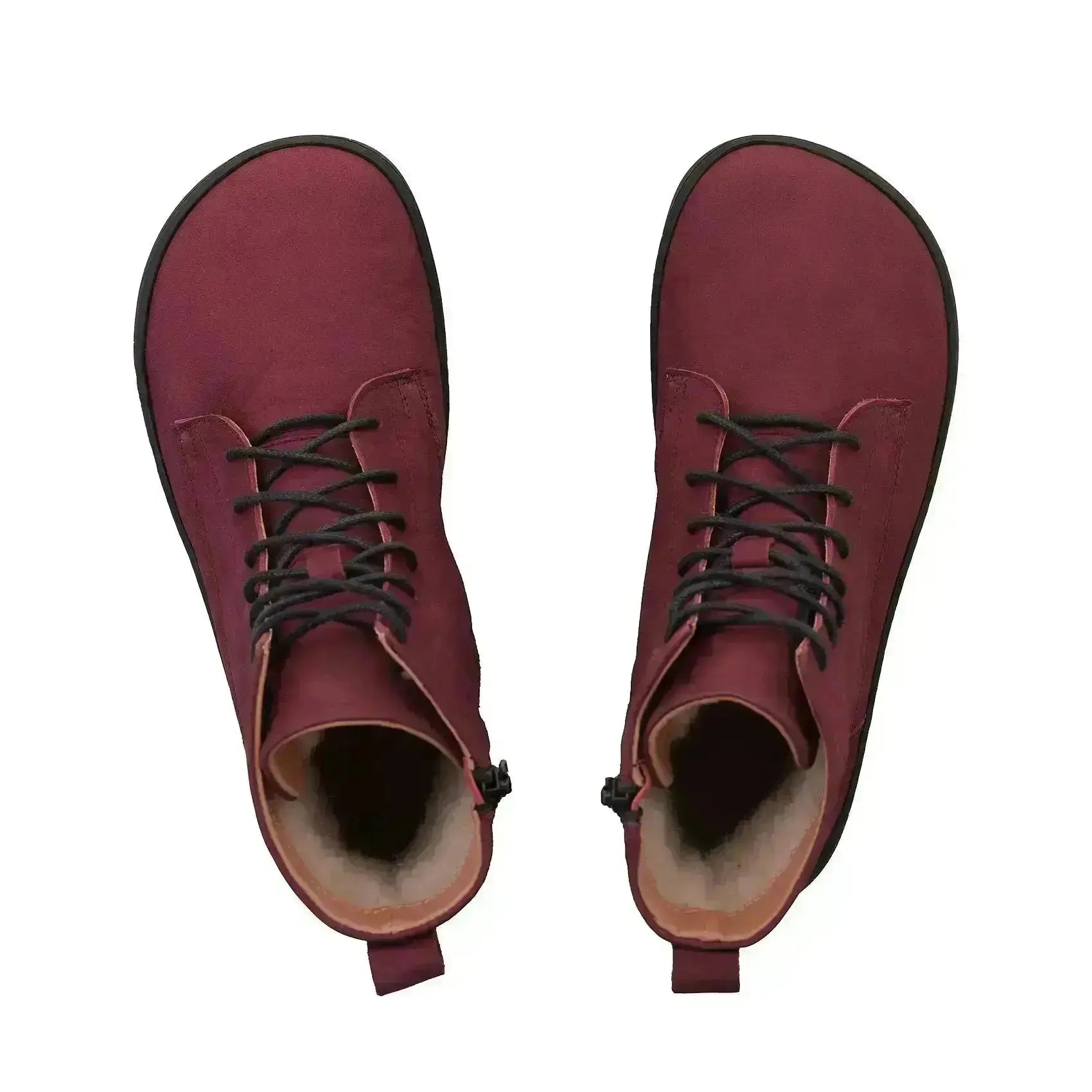 Shapen - Cozy 2.0 Bordeaux - Botas barefoot de invierno