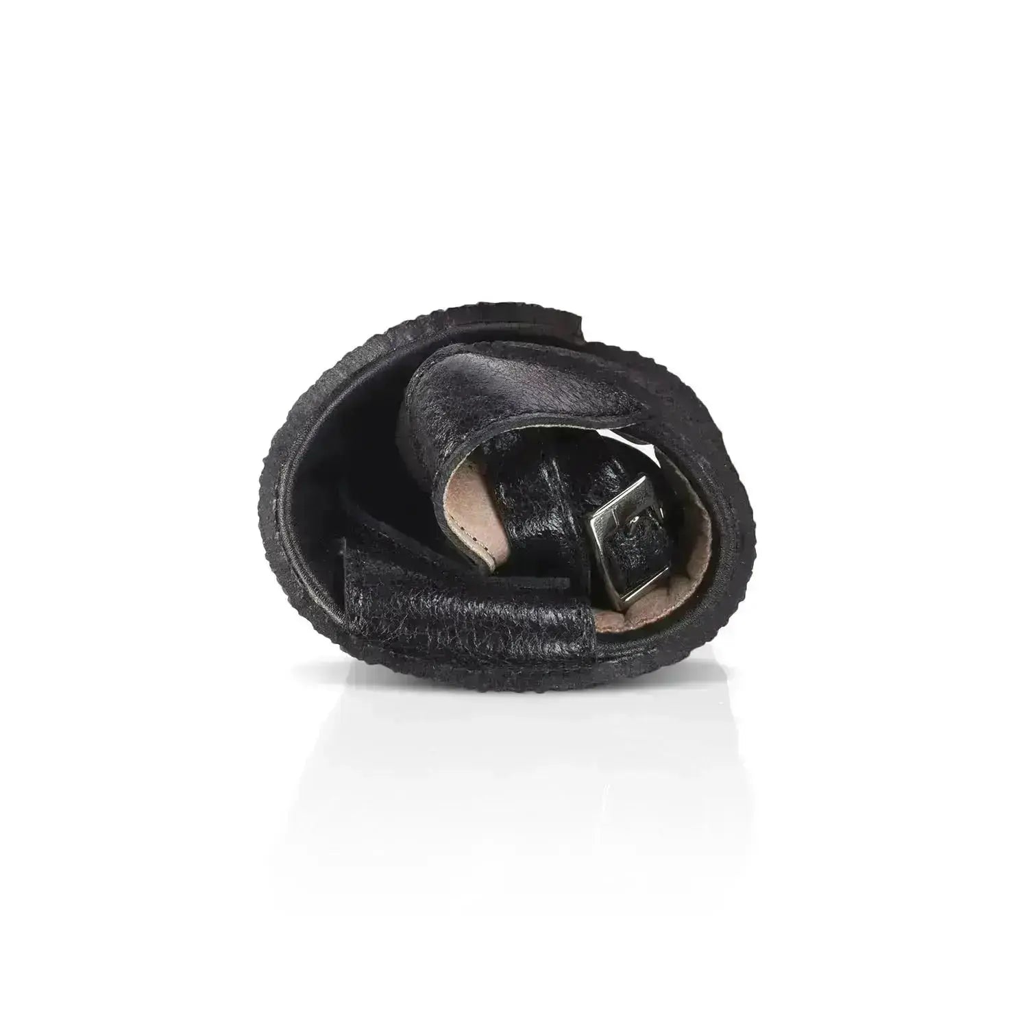 Shapen - Daisy 2.0 Black Crackle - Sandalias barefoot negras para mujer