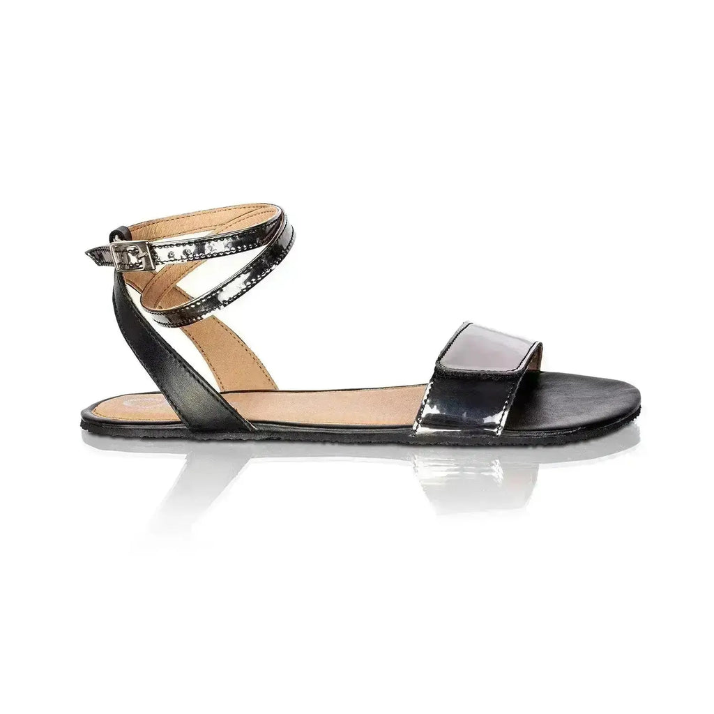 Shapen - Daisy 2.0 Black - Sandalias barefoot negras para mujer