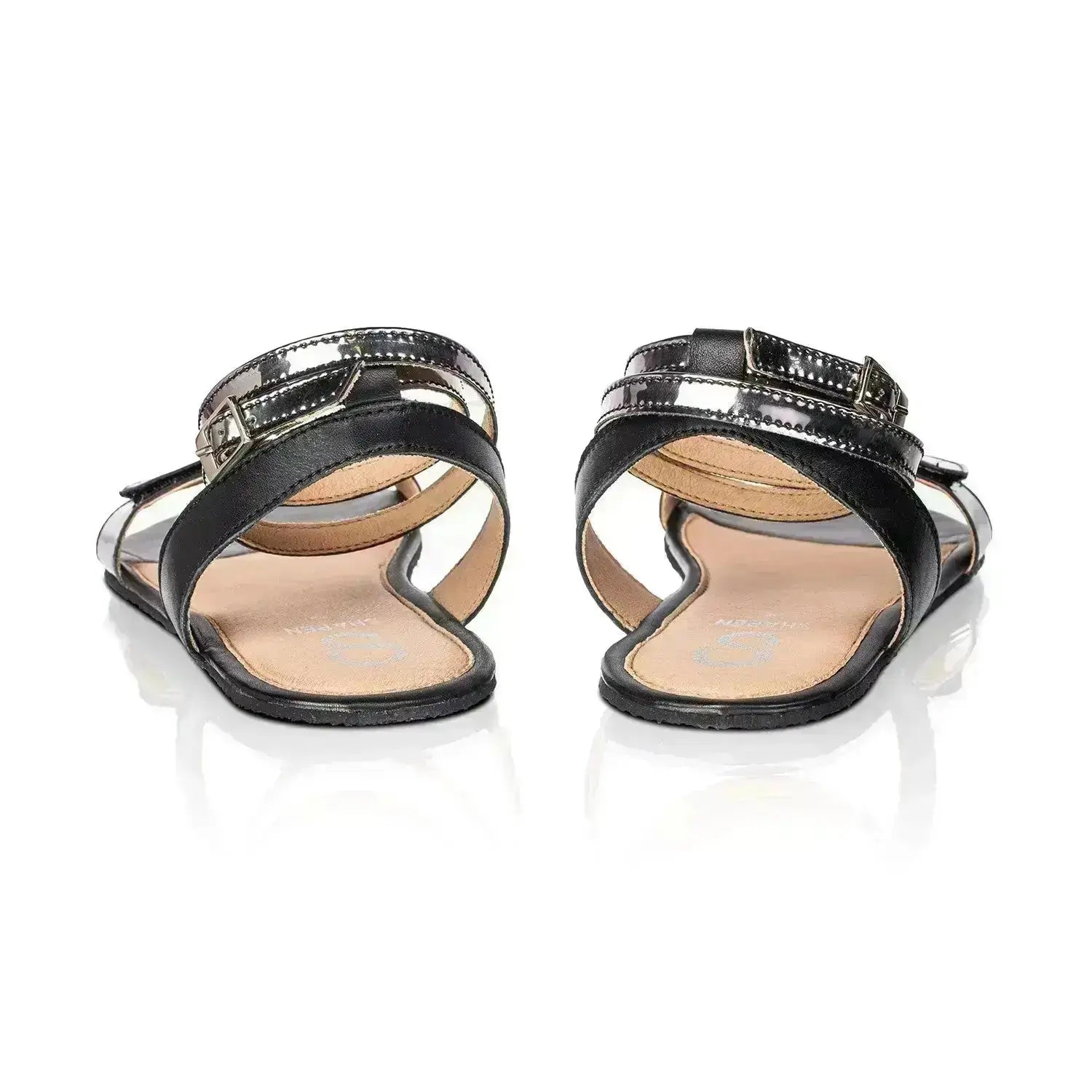 Shapen - Daisy 2.0 Black - Sandalias barefoot negras para mujer