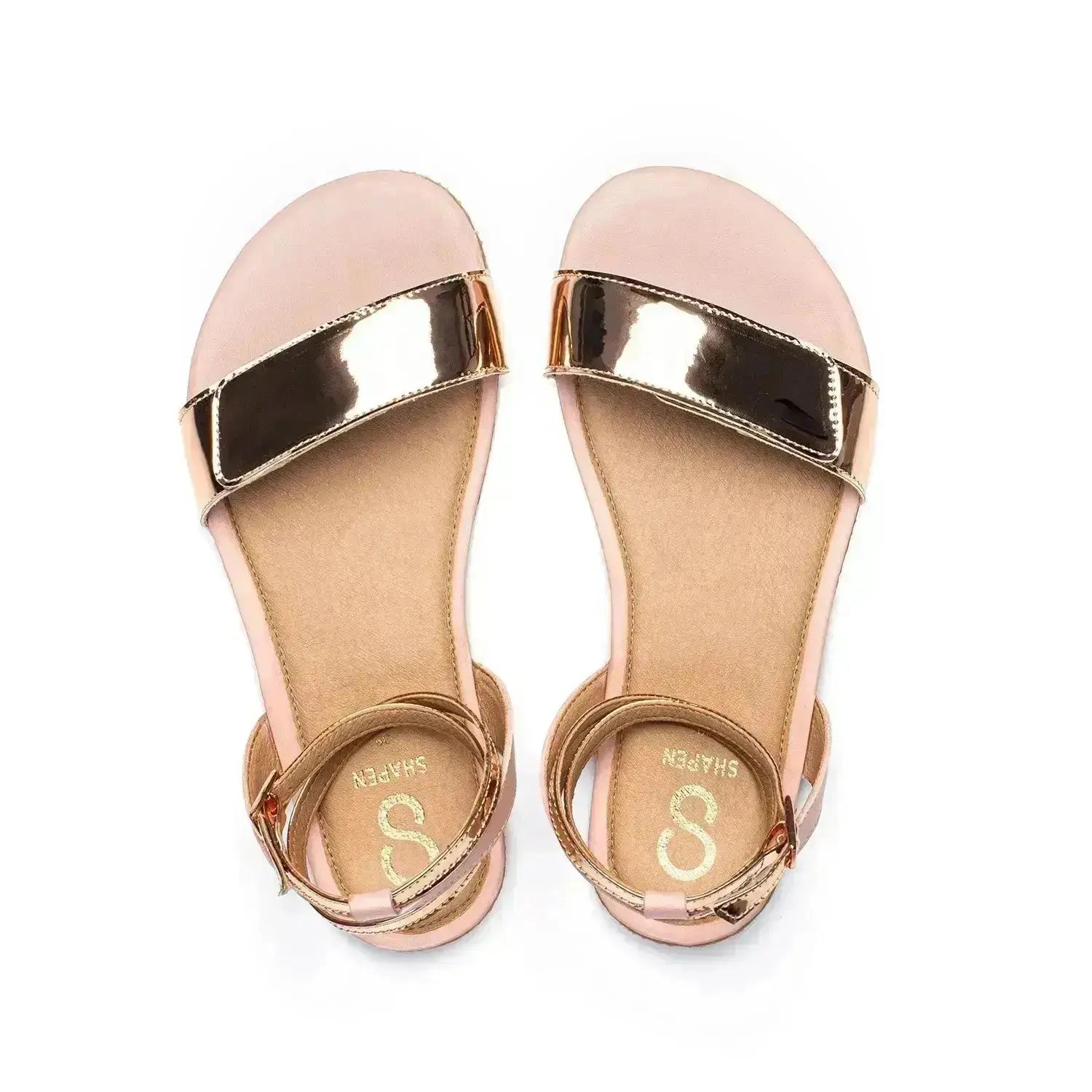 Shapen - Daisy 2.0 Rose - Sandalias barefoot rosas para mujer