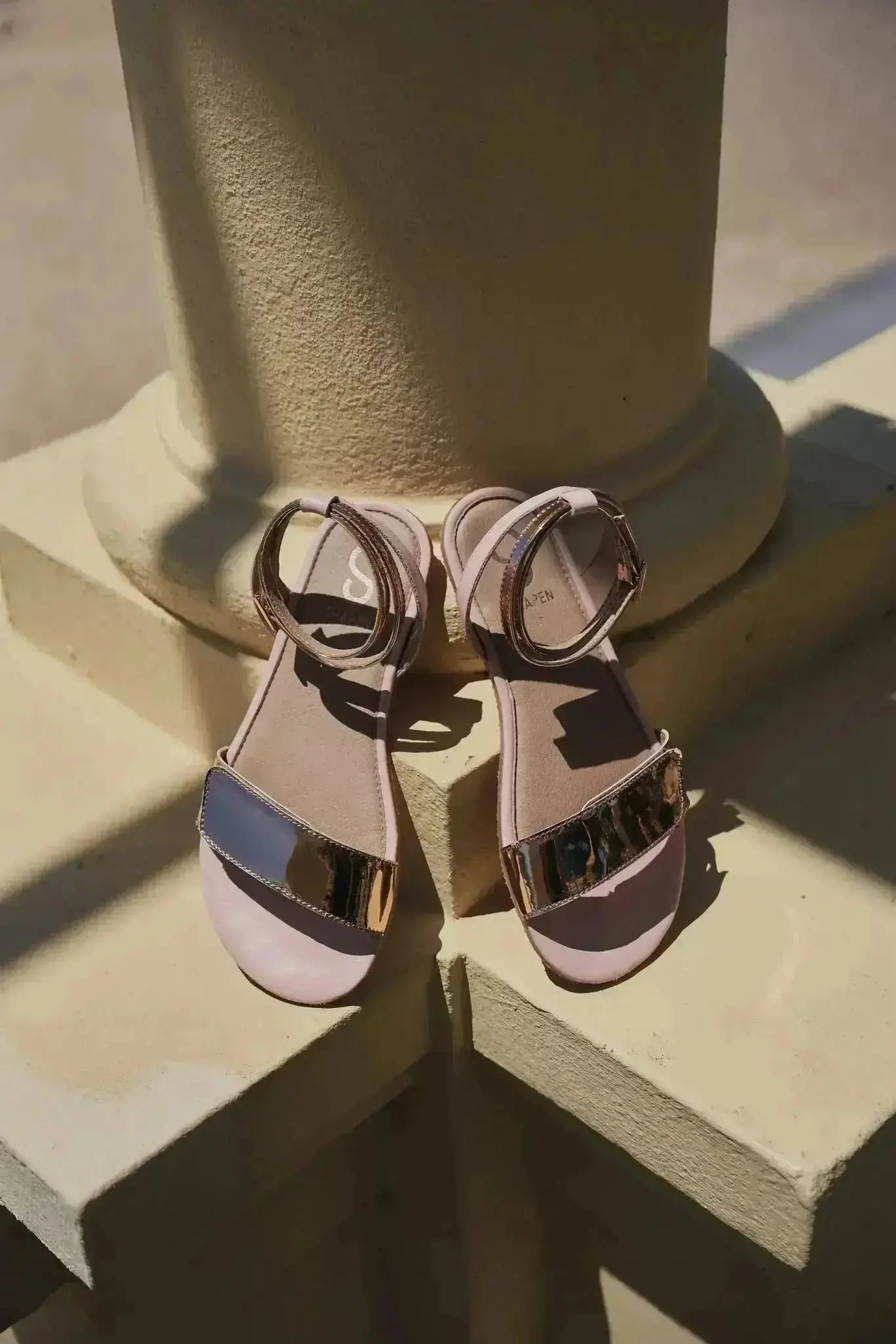 Shapen - Daisy 2.0 Rose - Sandalias barefoot rosas para mujer