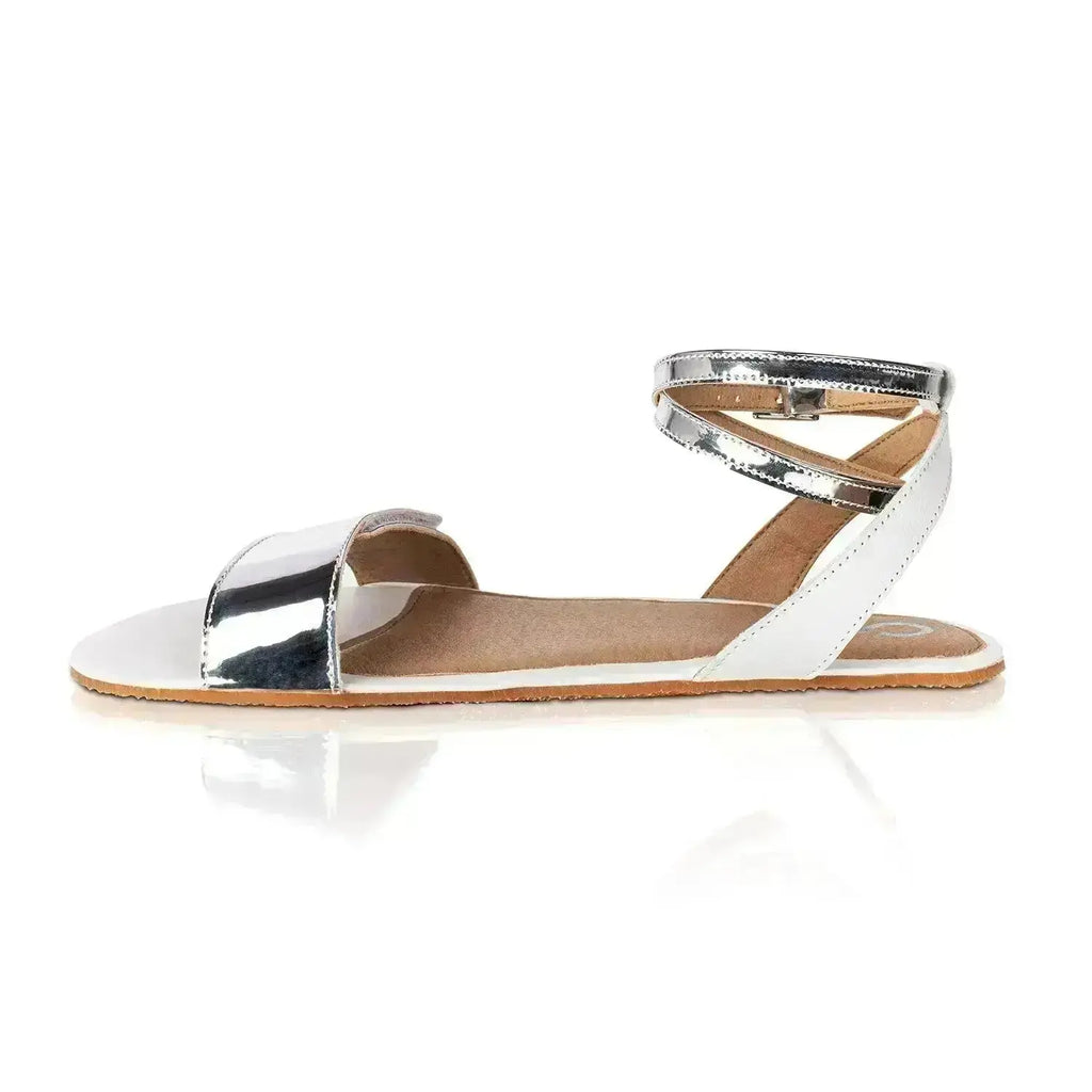 Shapen - Daisy 2.0 White - Sandalias barefoot blancas para mujer