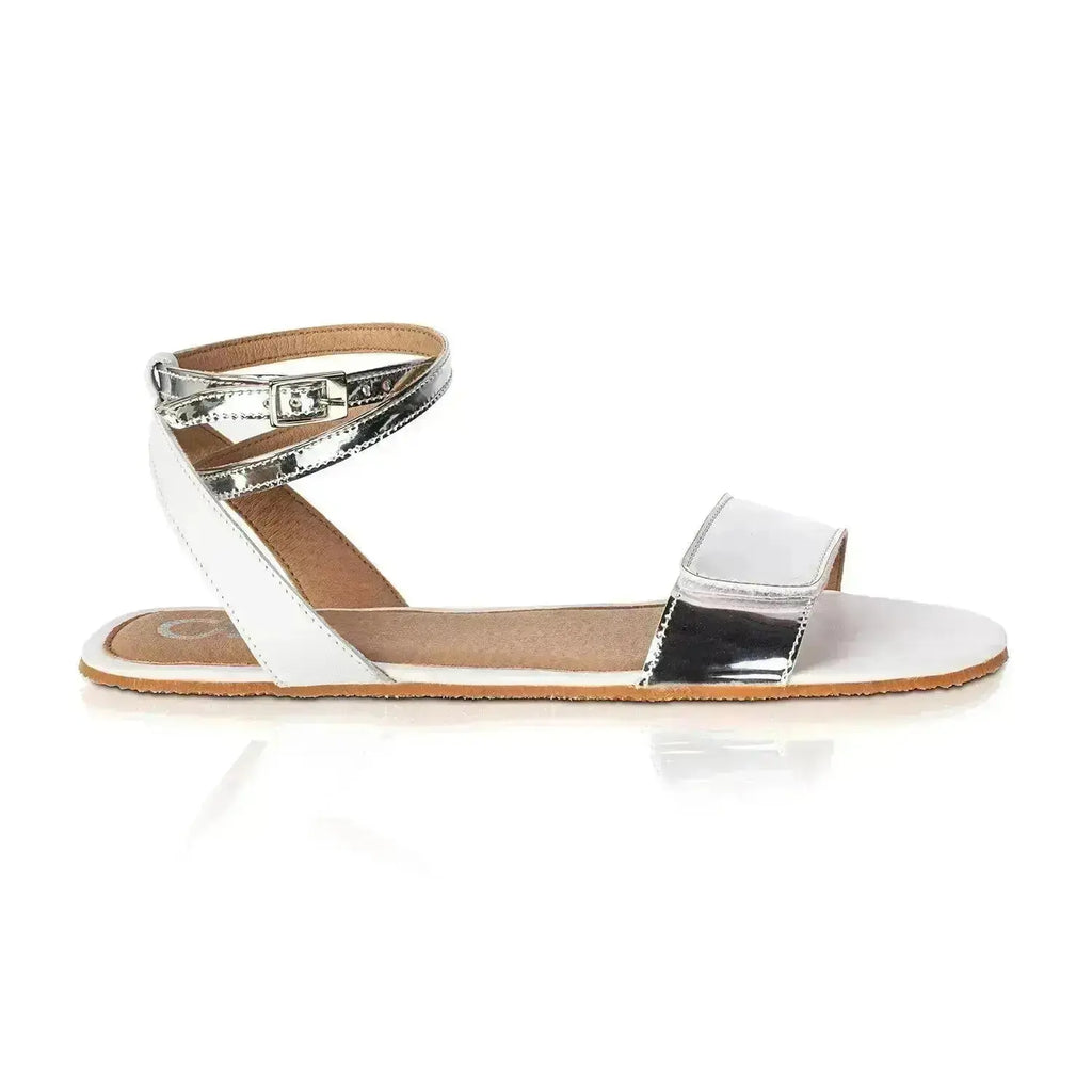 Shapen - Daisy 2.0 White - Sandalias barefoot blancas para mujer