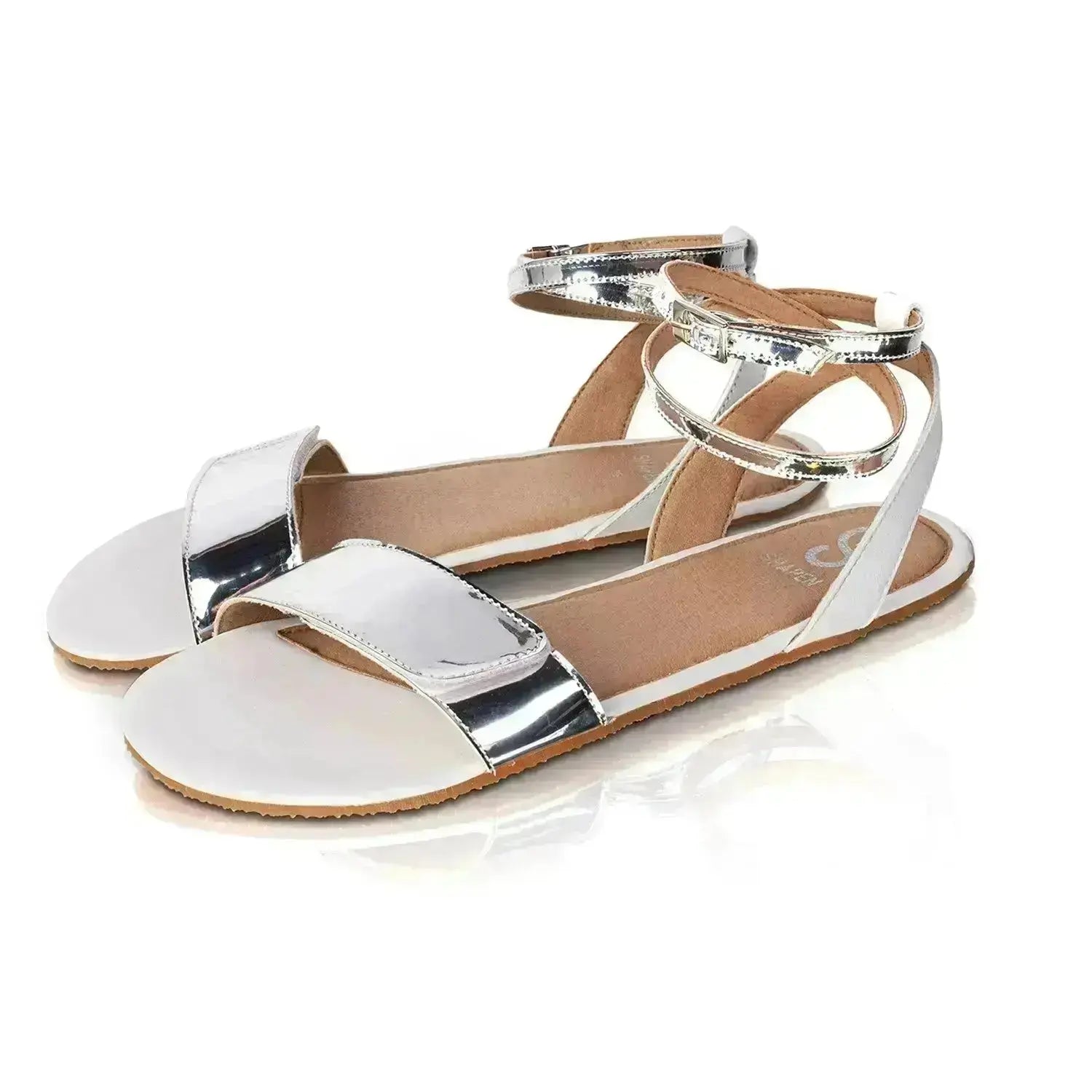 Shapen - Daisy 2.0 White - Sandalias barefoot blancas para mujer