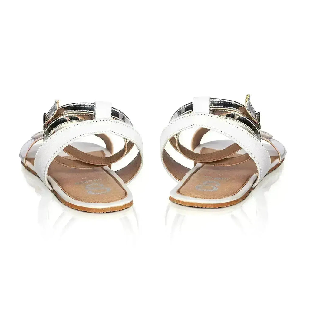 Shapen - Daisy 2.0 White - Sandalias barefoot blancas para mujer
