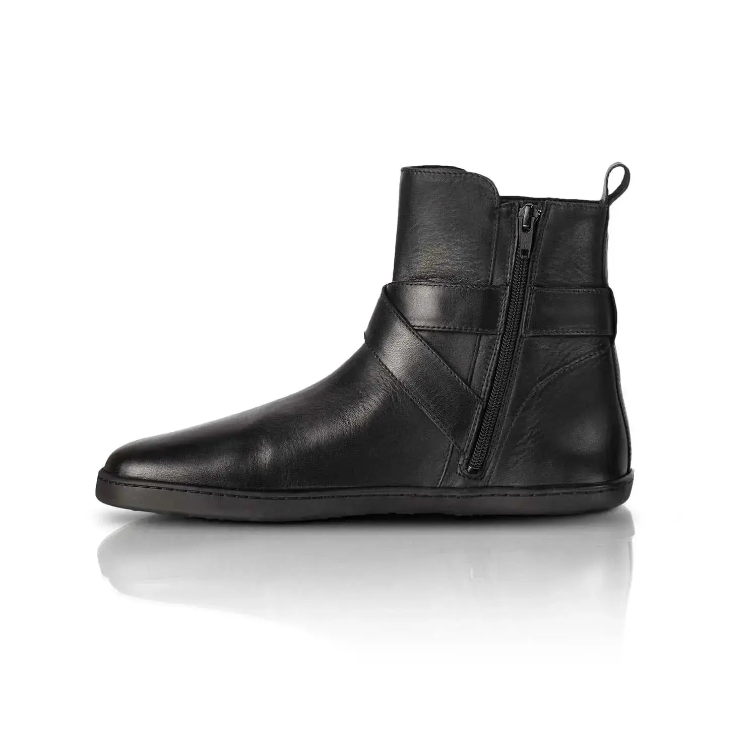 Shapen - Noir Divin - Bottines minimalistes