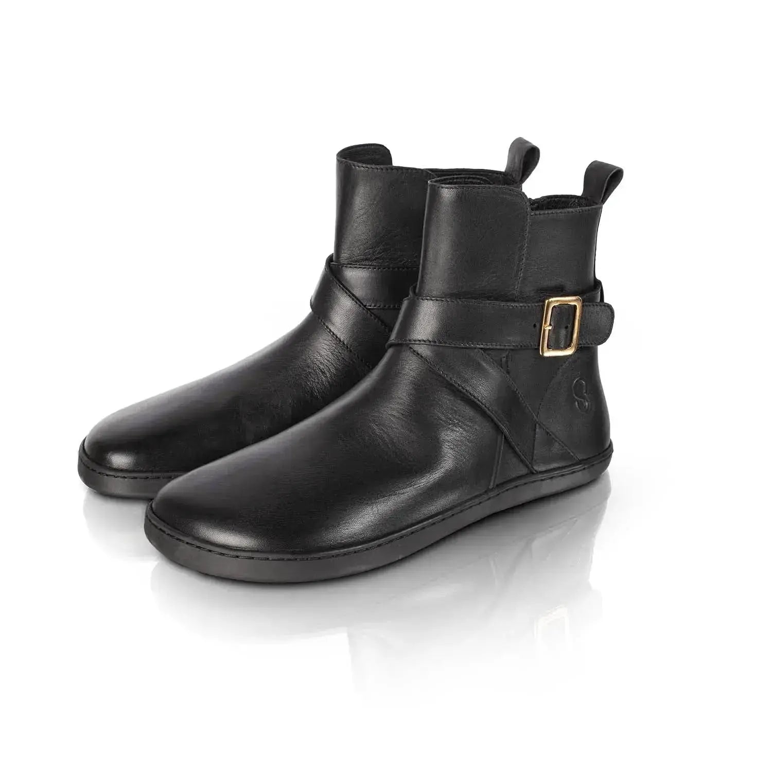 Shapen - Noir Divin - Bottines minimalistes