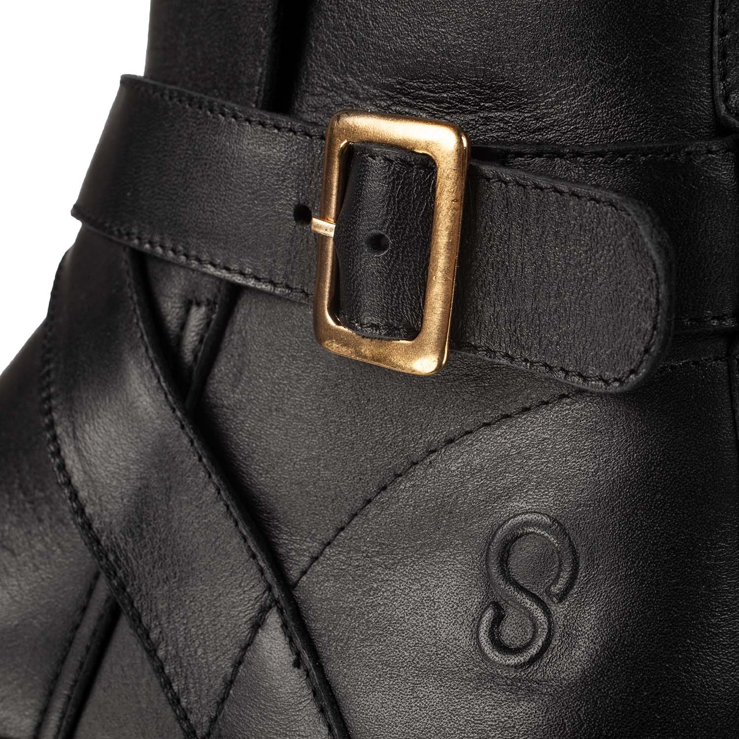 Shapen - Noir Divin - Bottines minimalistes