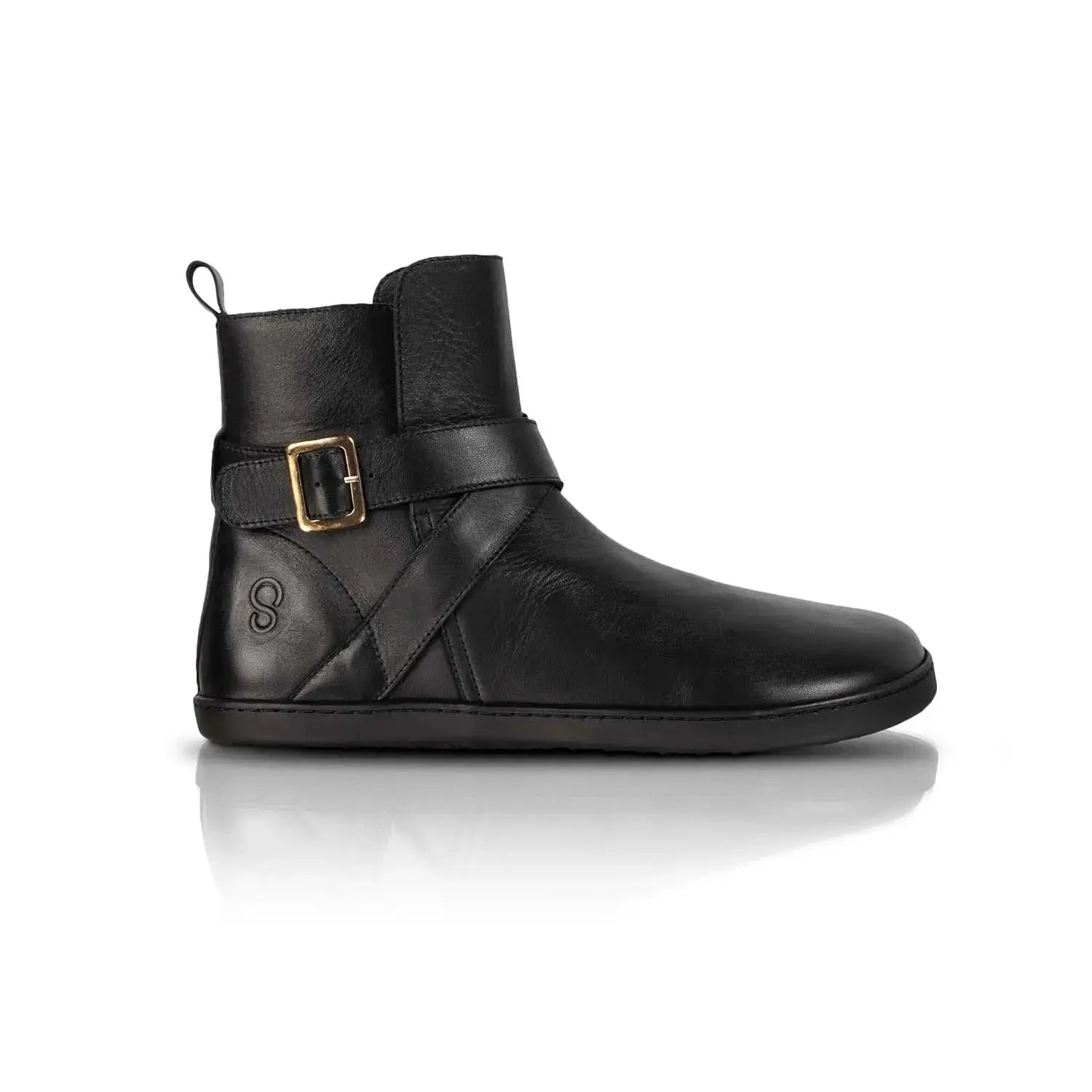Shapen - Noir Divin - Bottines minimalistes