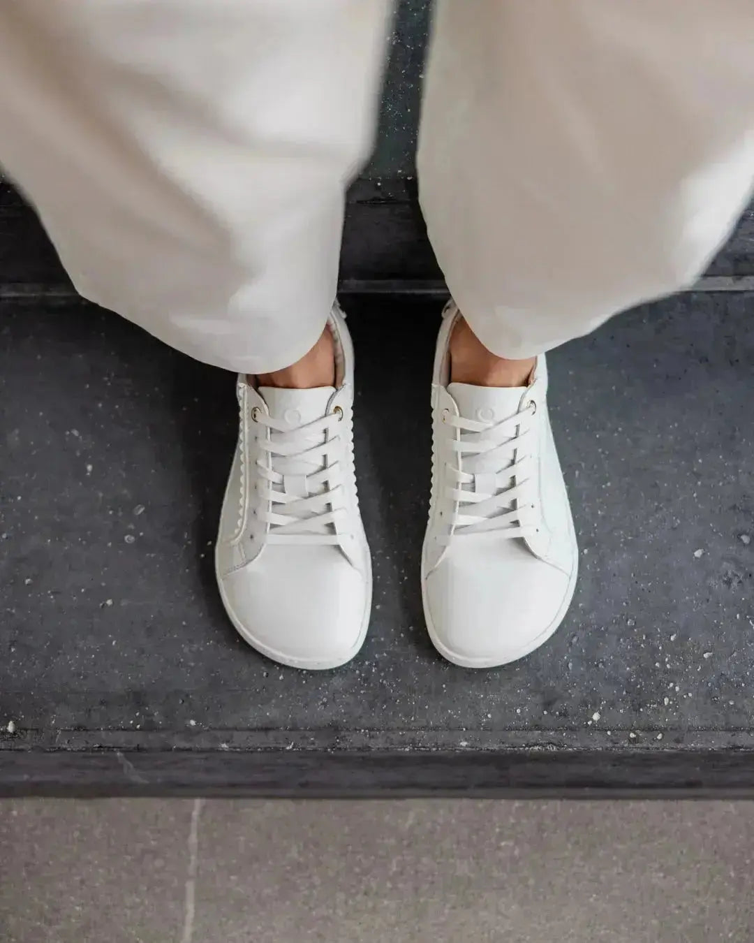Shapen - Feelin Chic White - Zapatillas veganos barefoot