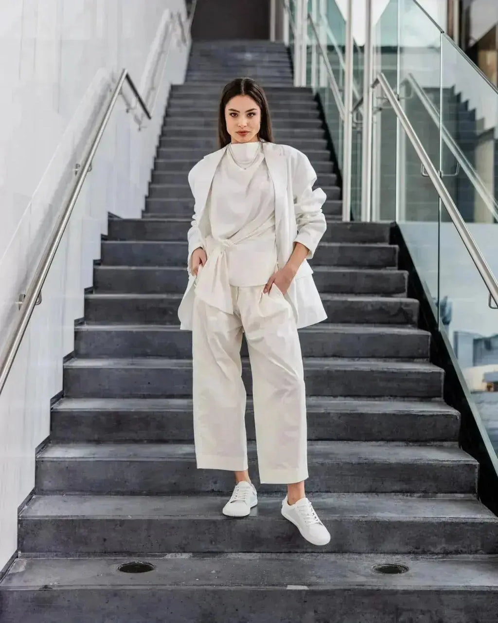 Shapen - Feelin Chic White - Zapatillas veganos barefoot