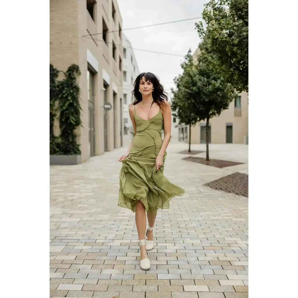 Shapen Festa Natural Vegan - Espadriles barefoot para mujer