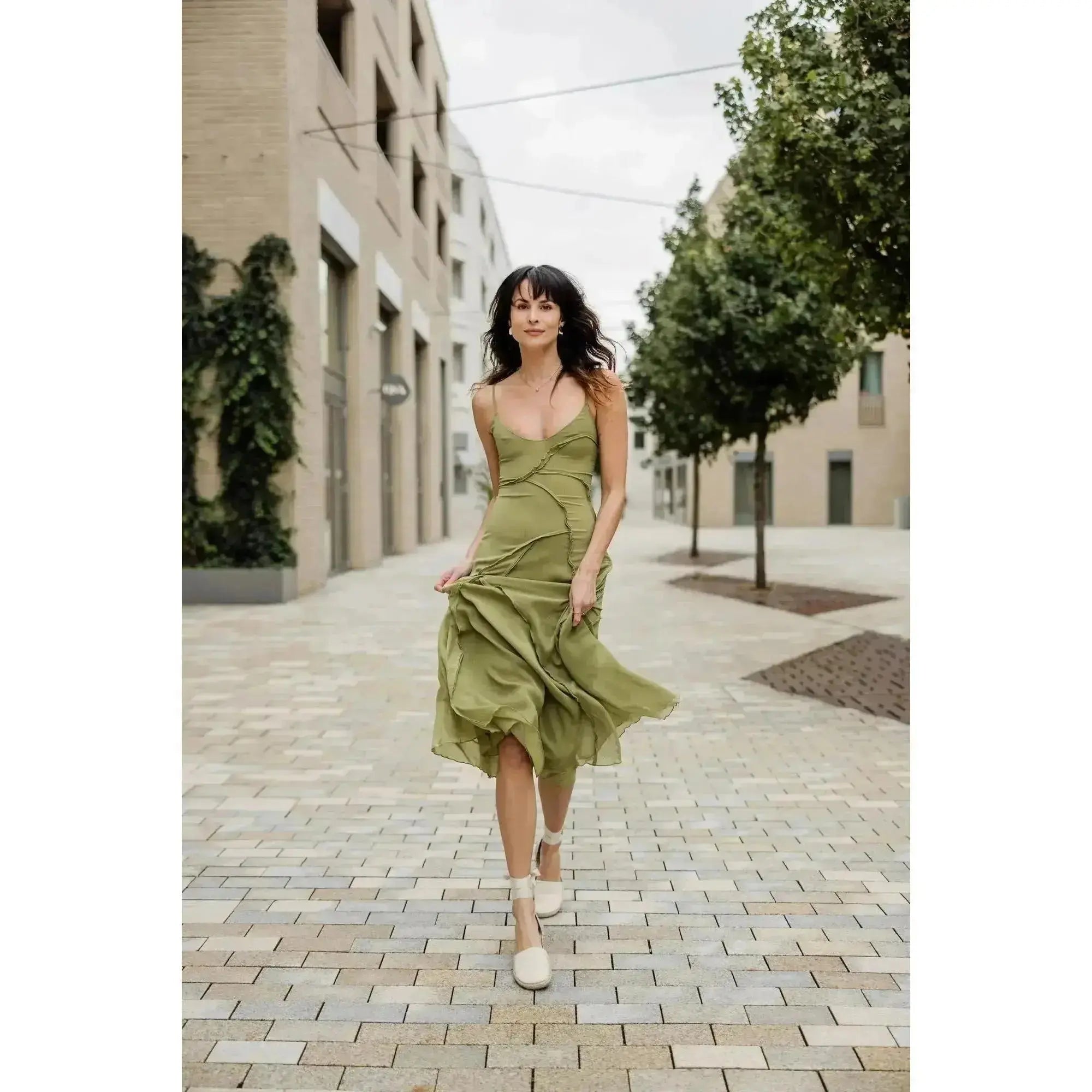 Shapen Festa Natural Vegan - Espadriles barefoot para mujer