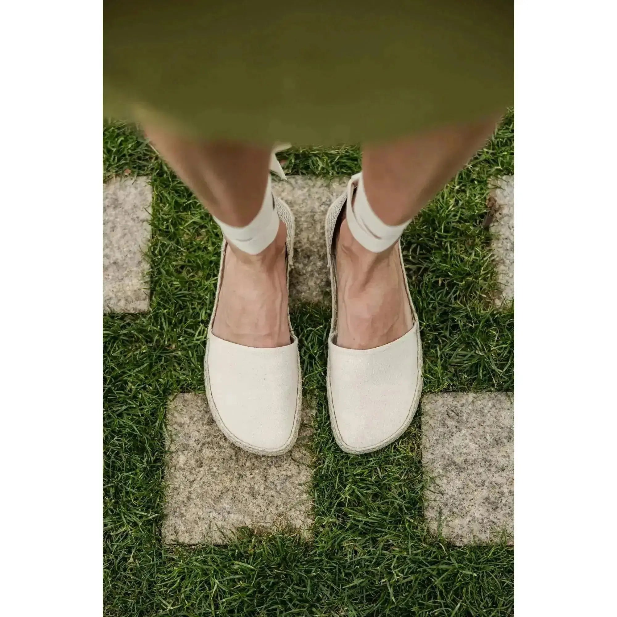 Shapen Festa Natural Vegan - Espadriles barefoot para mujer