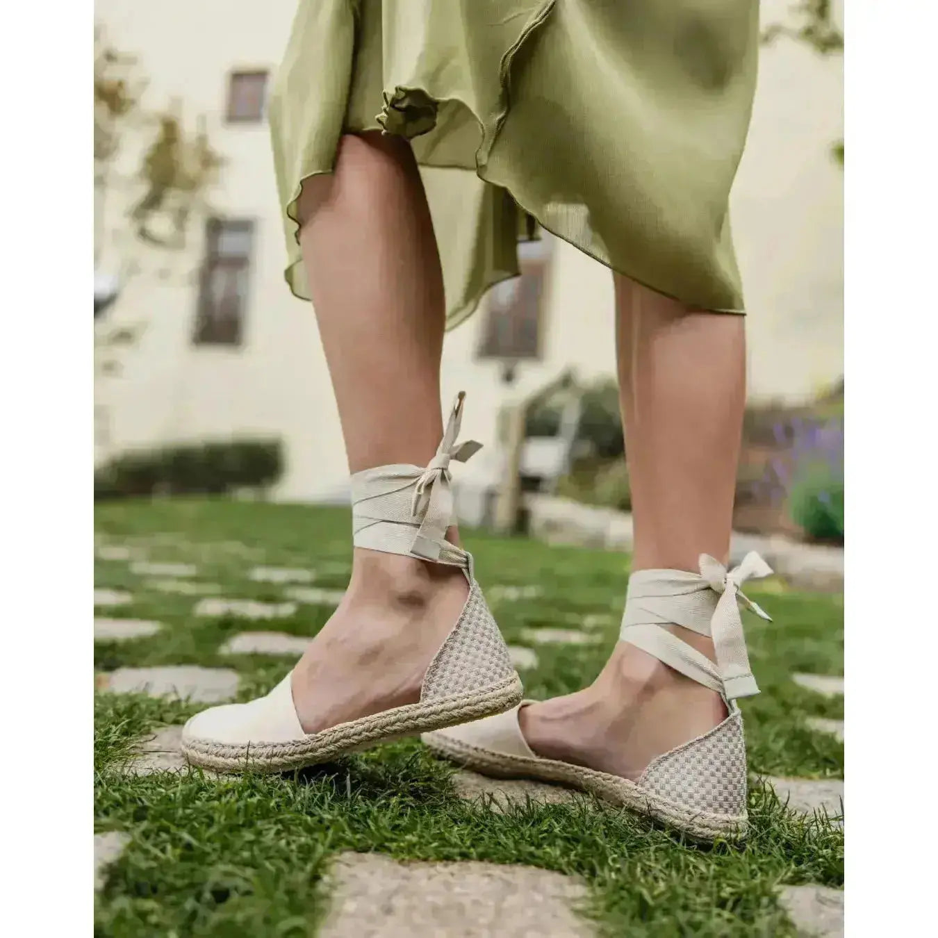 Shapen Festa Natural Vegan - Espadriles barefoot para mujer
