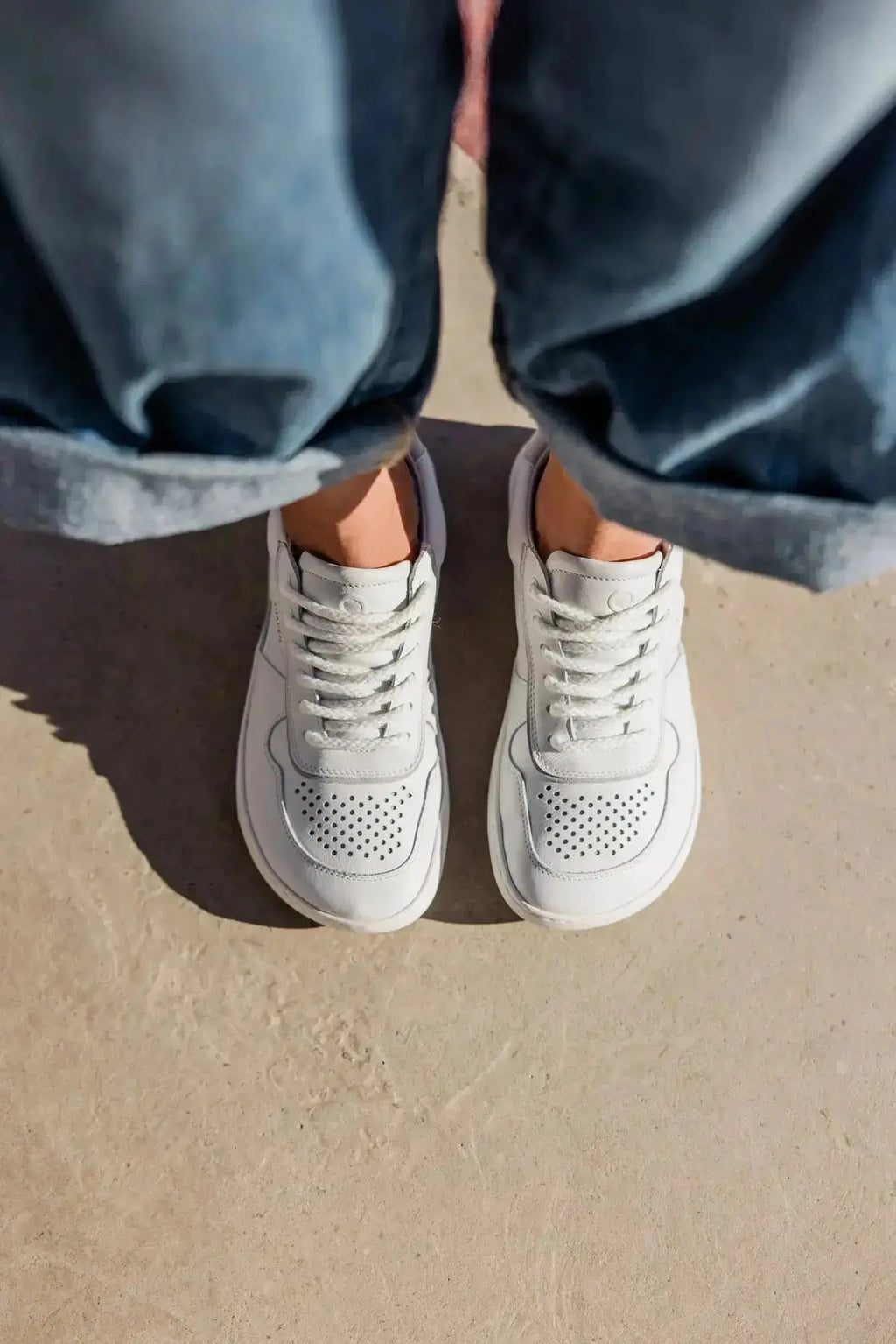 Shapen - Flowin White & Grey - Zapatillas barefoot
