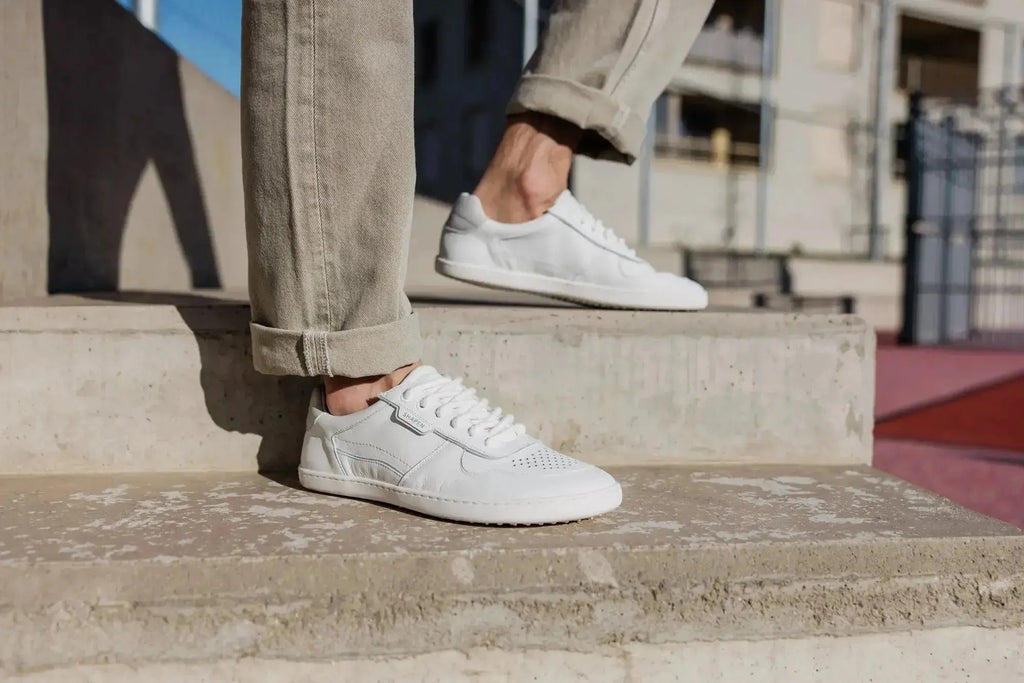 Shapen - Flowin White & Grey - Zapatillas barefoot