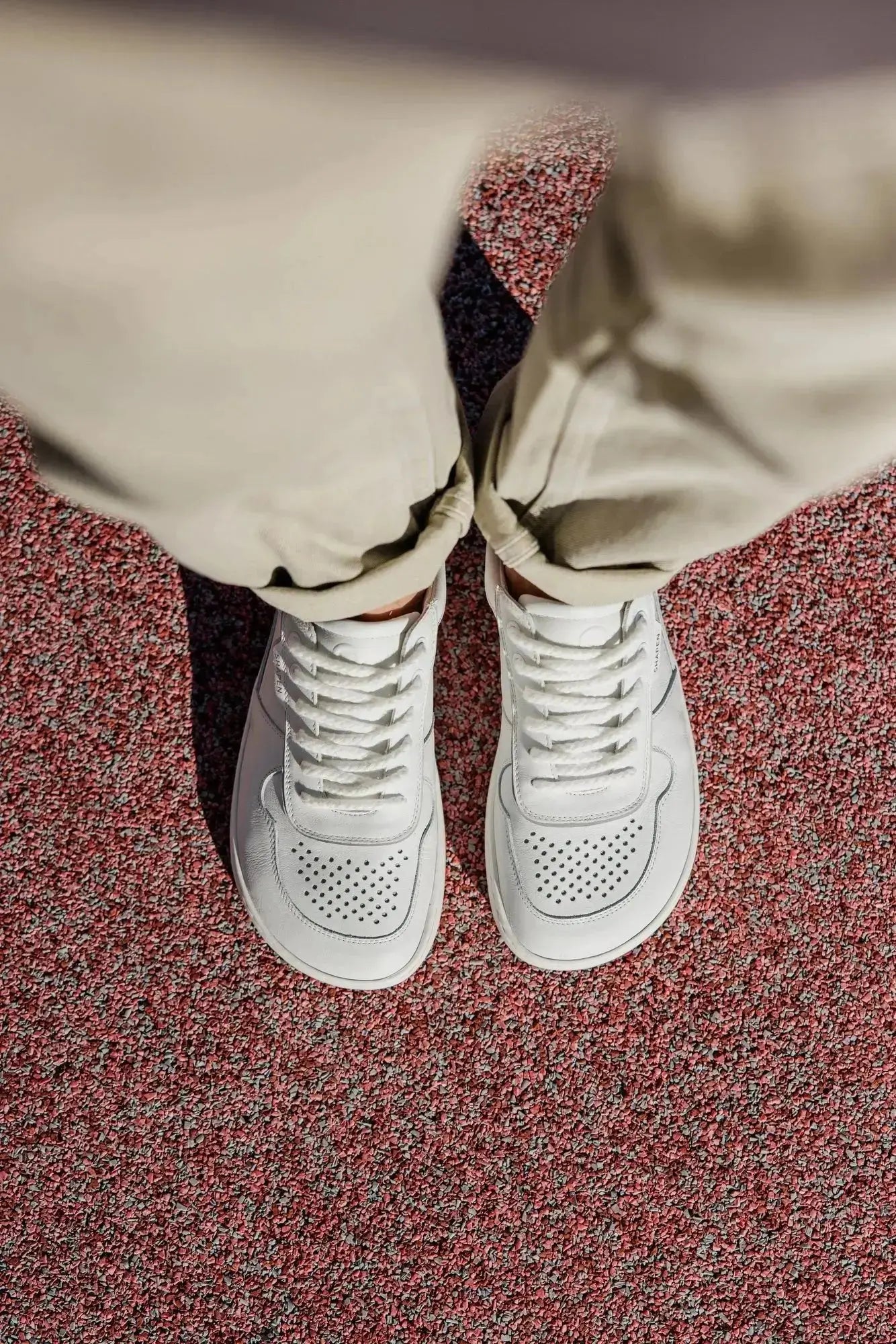Shapen - Flowin White & Grey - Zapatillas barefoot