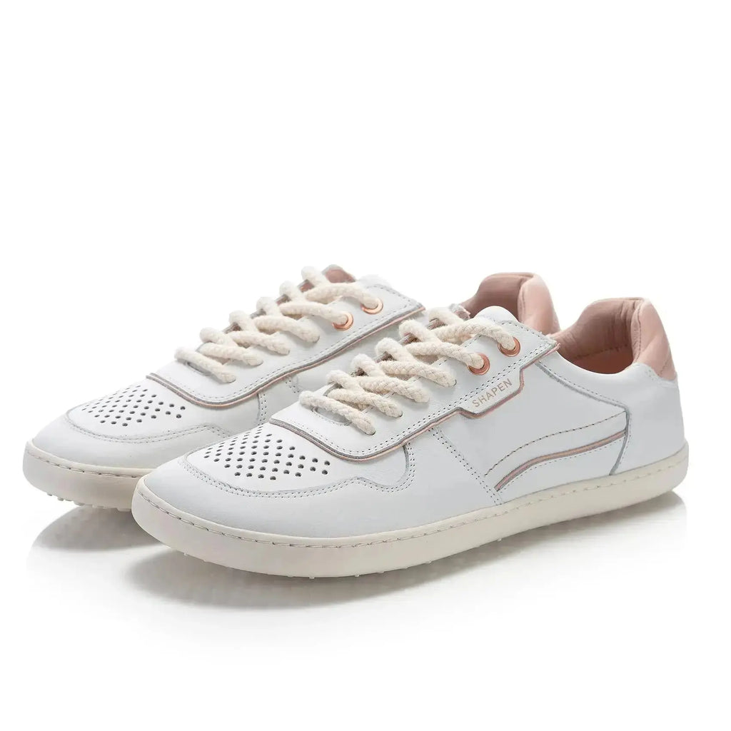 Shapen - Flowin White & Pink - Zapatillas barefoot
