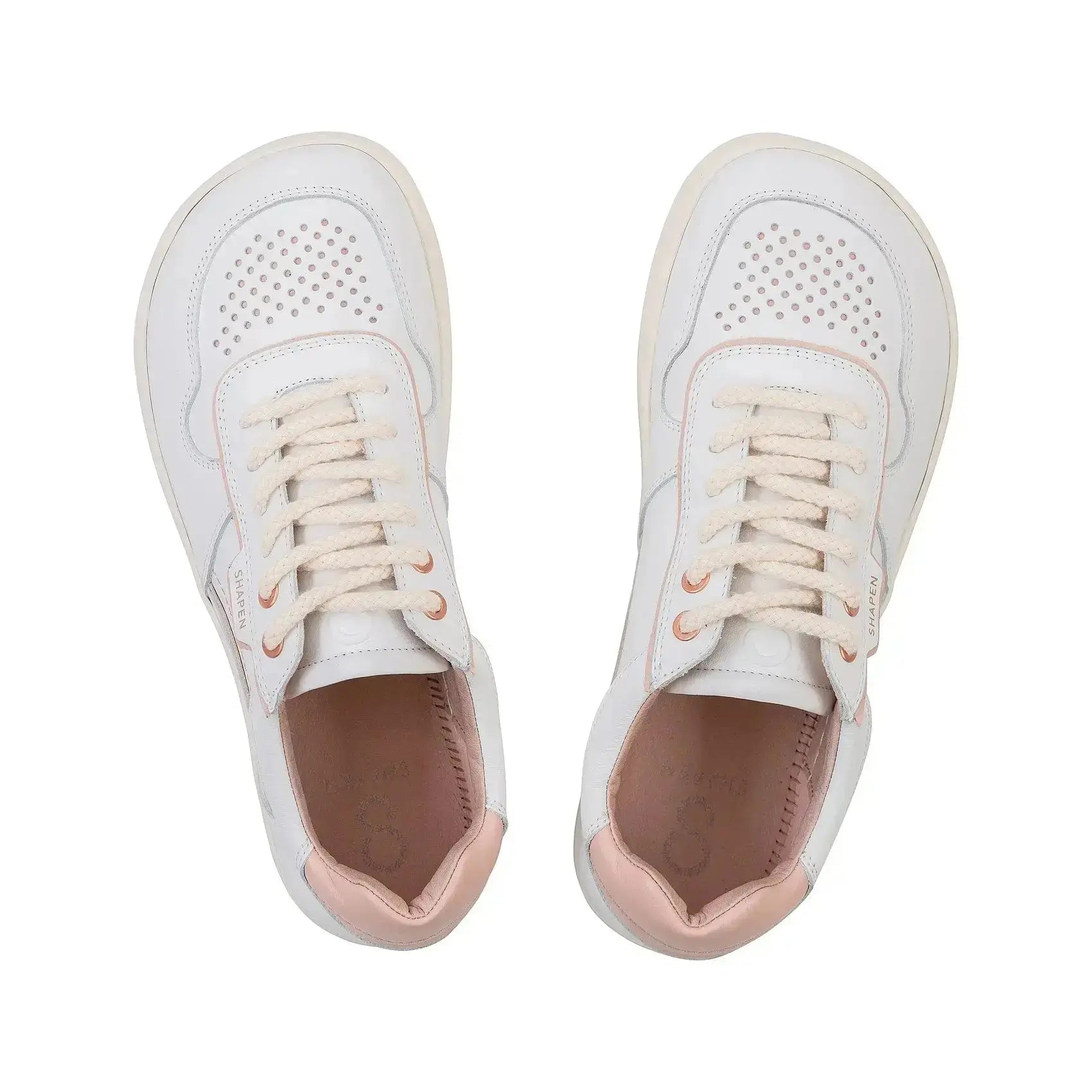 Shapen - Flowin White & Pink - Zapatillas barefoot