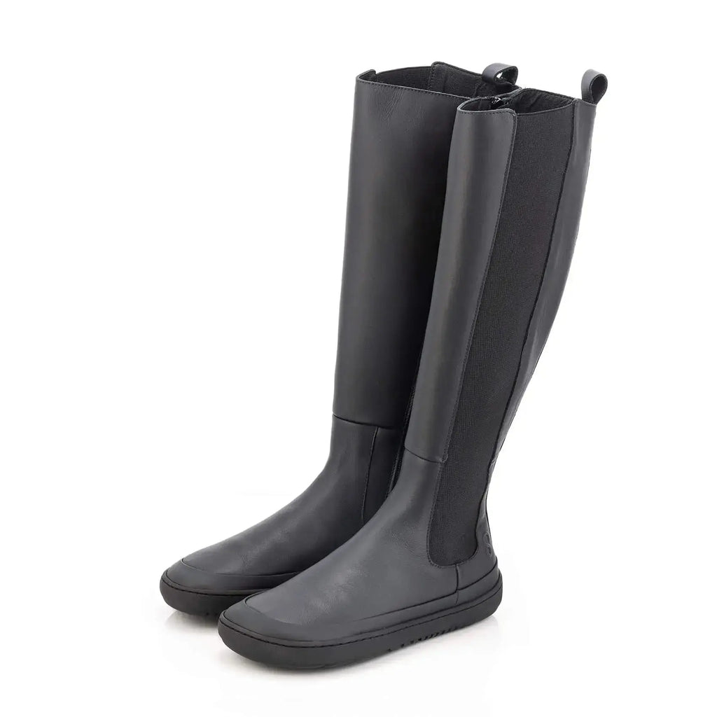 Shapen - Harper Noir - Bottes hautes barefoot
