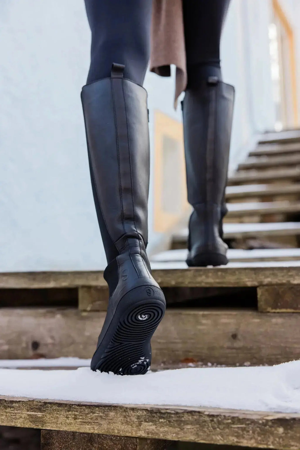 Shapen - Harper Noir - Bottes hautes barefoot