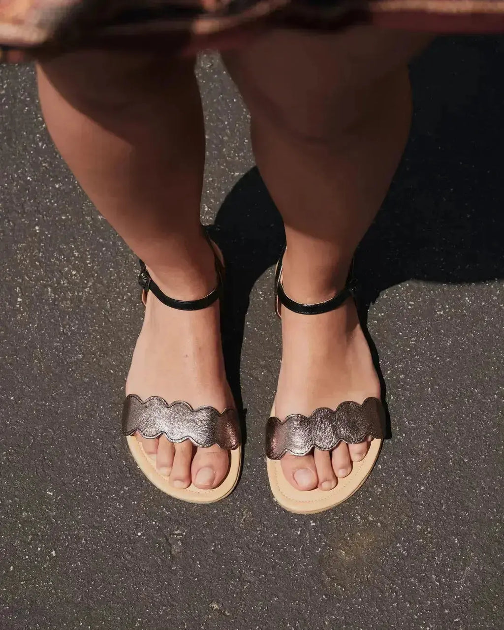 Shapen - Jasmine Black - Sandalias barefoot