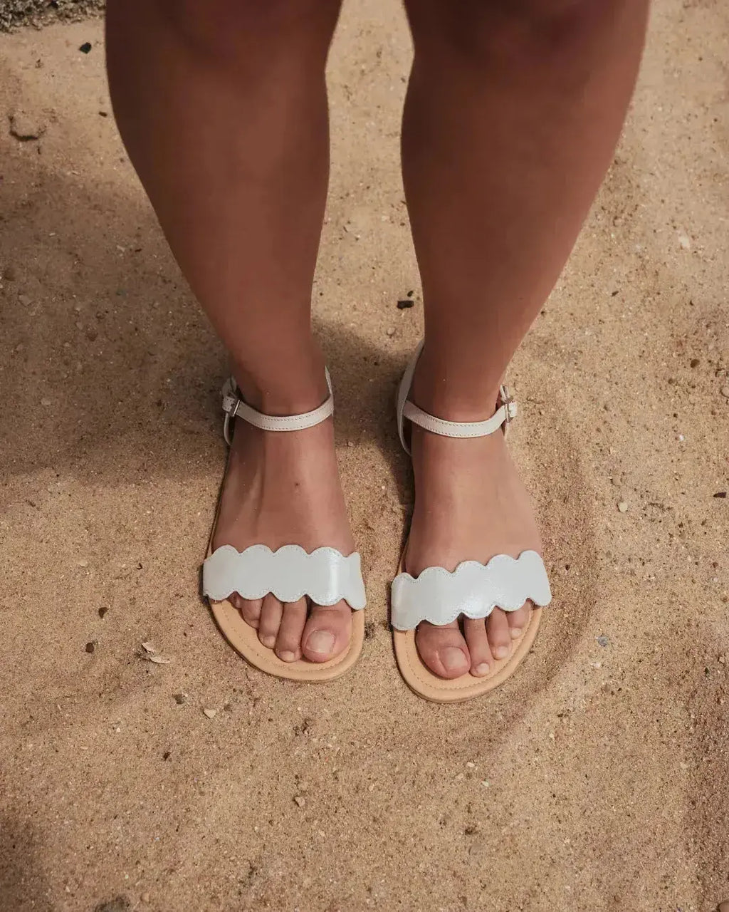Shapen - Jasmine White - Sandalias barefoot