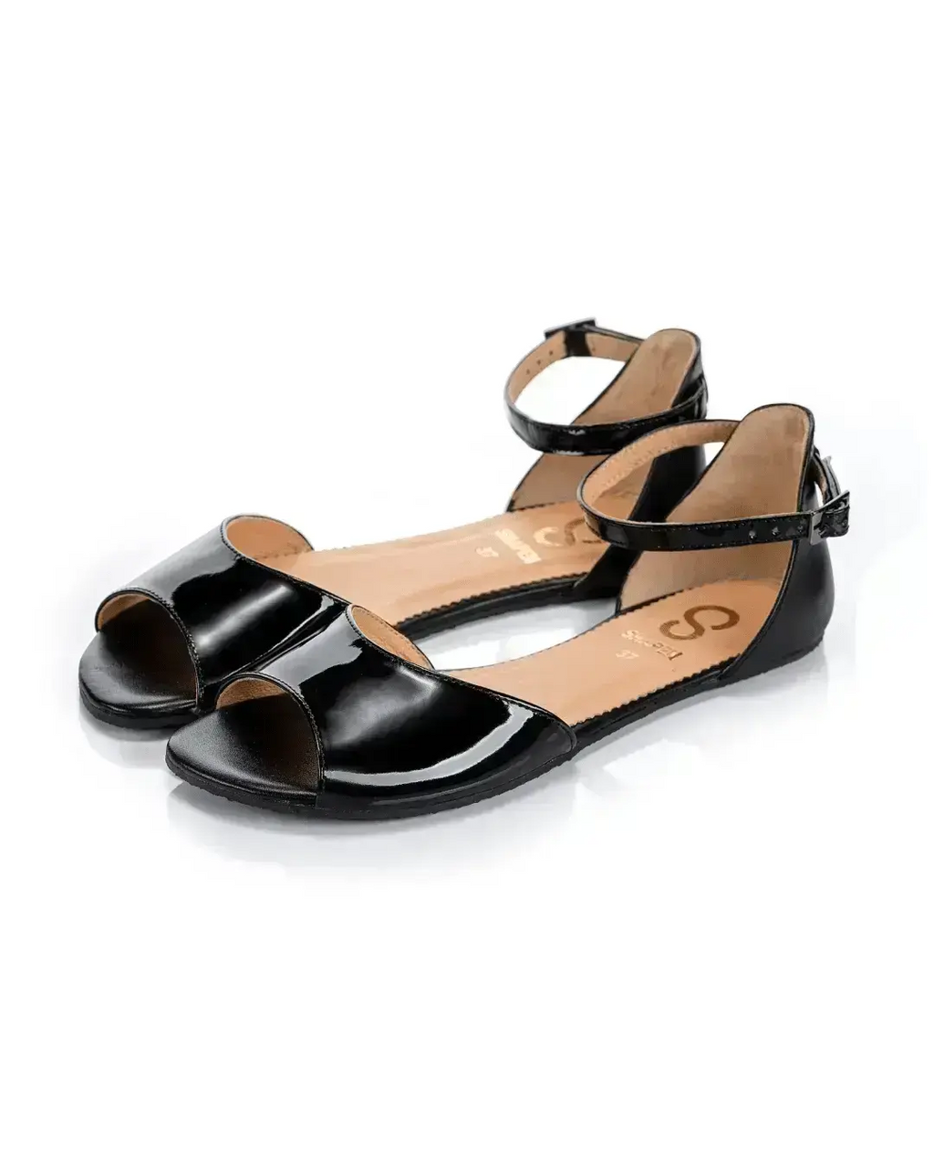 Shapen - Lily 3.0 Black - Sandalias barefoot negras para mujer
