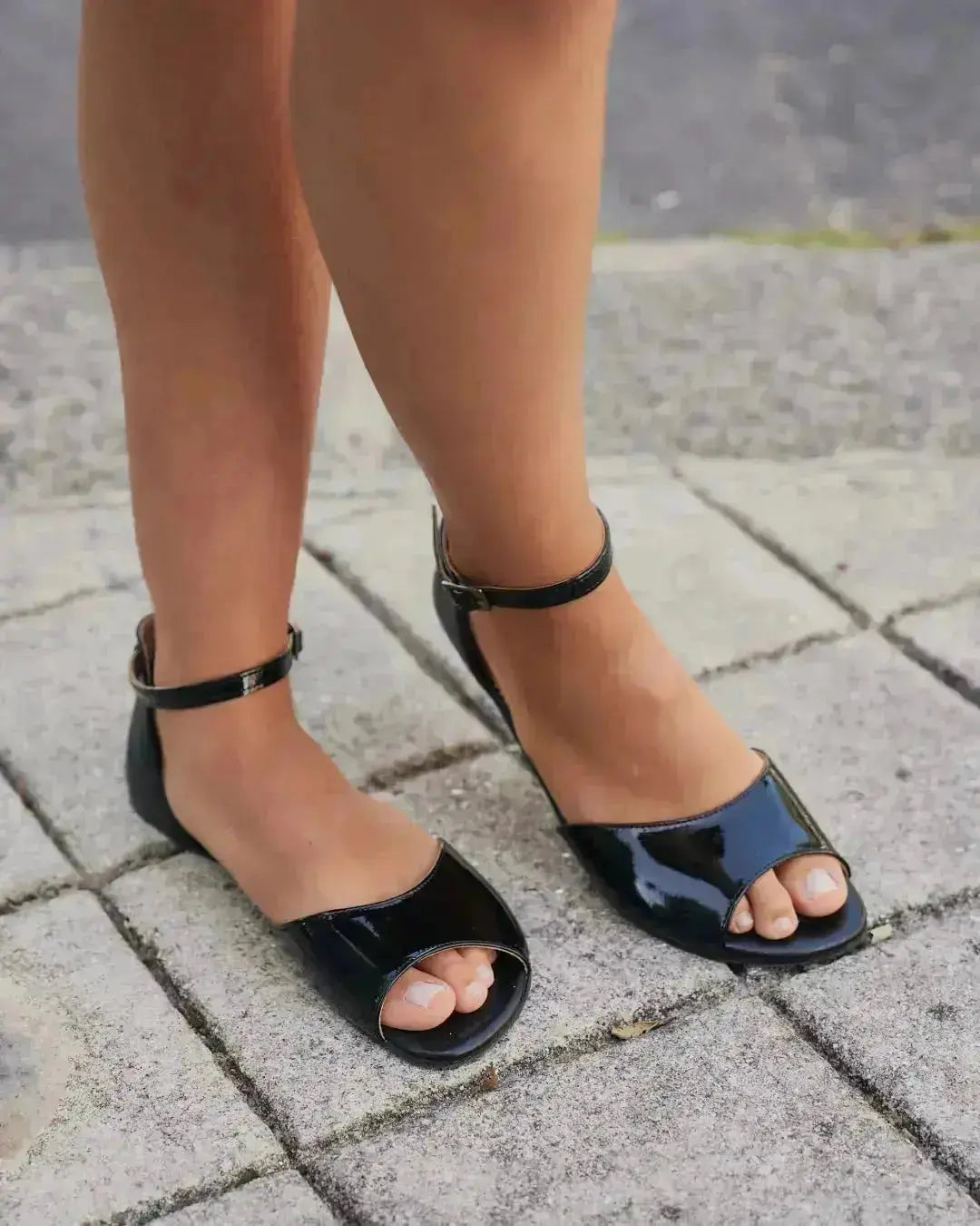Shapen - Lily 3.0 Black - Sandalias barefoot negras para mujer