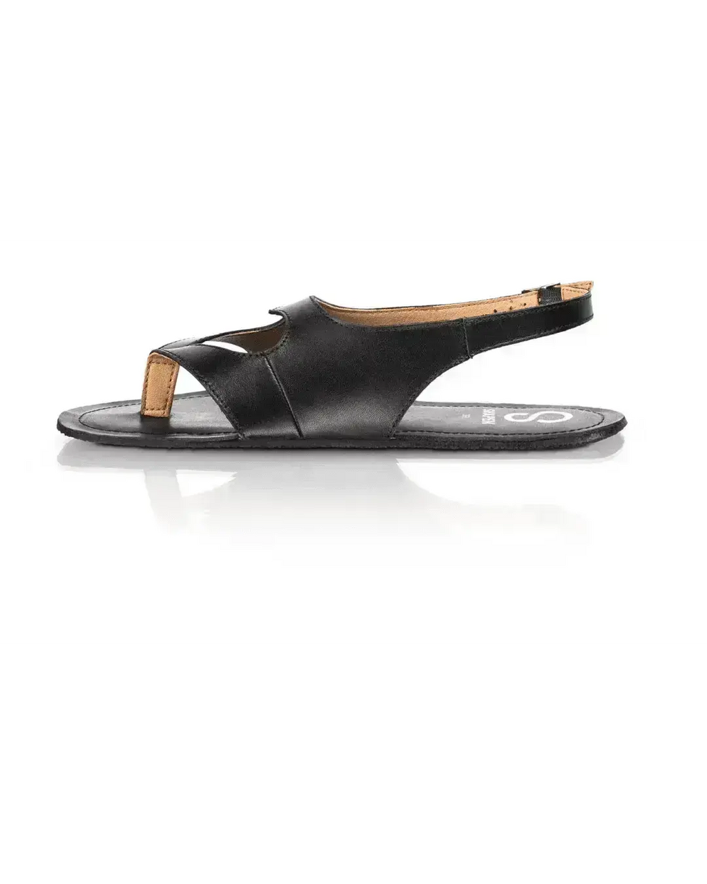 Shapen - Mai 2.0 Black - Sandalias barefoot negras para mujer