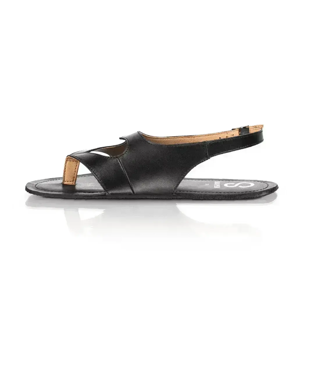 Shapen - Mai 2.0 Black - Sandalias barefoot negras para mujer