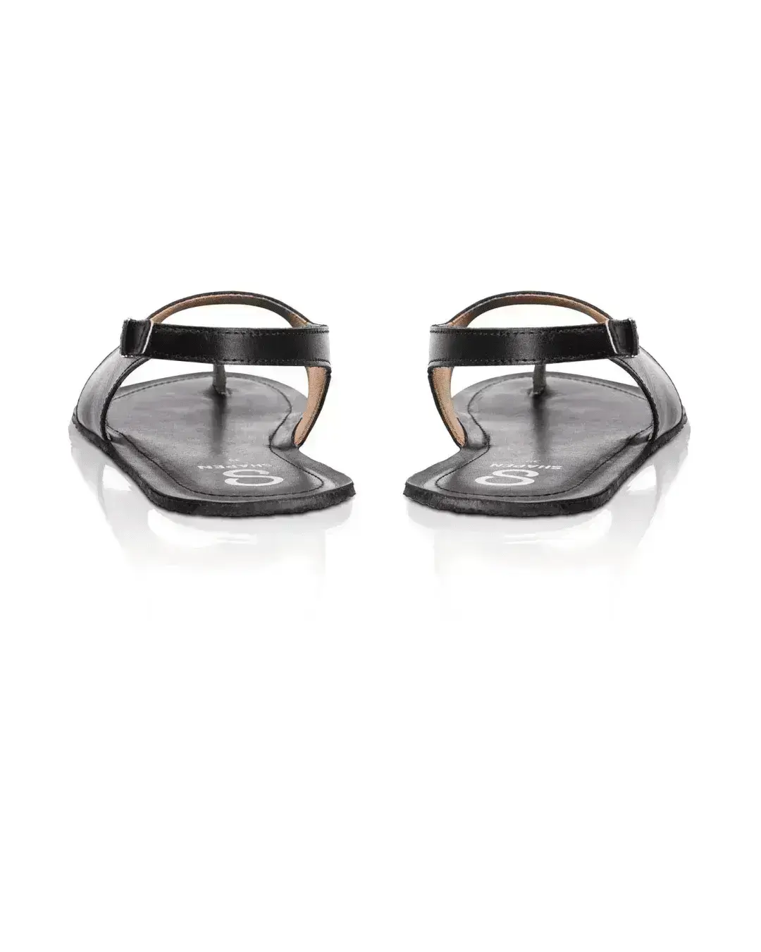 Shapen - Mai 2.0 Black - Sandalias barefoot negras para mujer