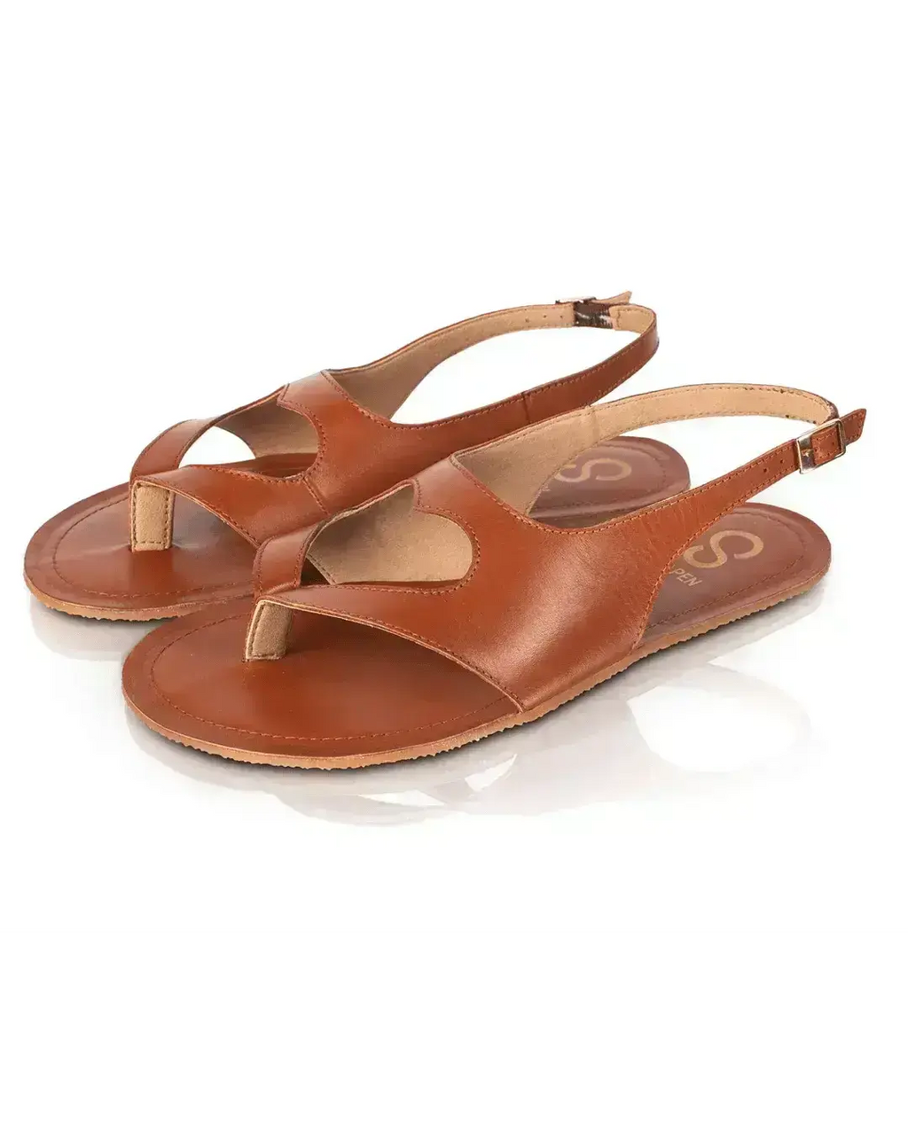 Shapen - Mai 2.0 Brown - Sandalias barefoot marrones para mujer