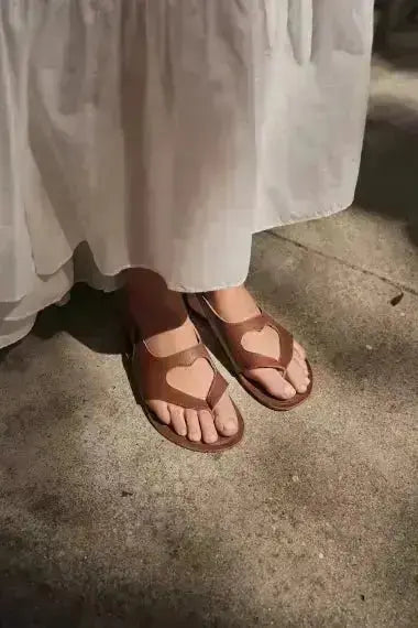 Shapen - Mai 2.0 Brown - Sandalias barefoot marrones para mujer