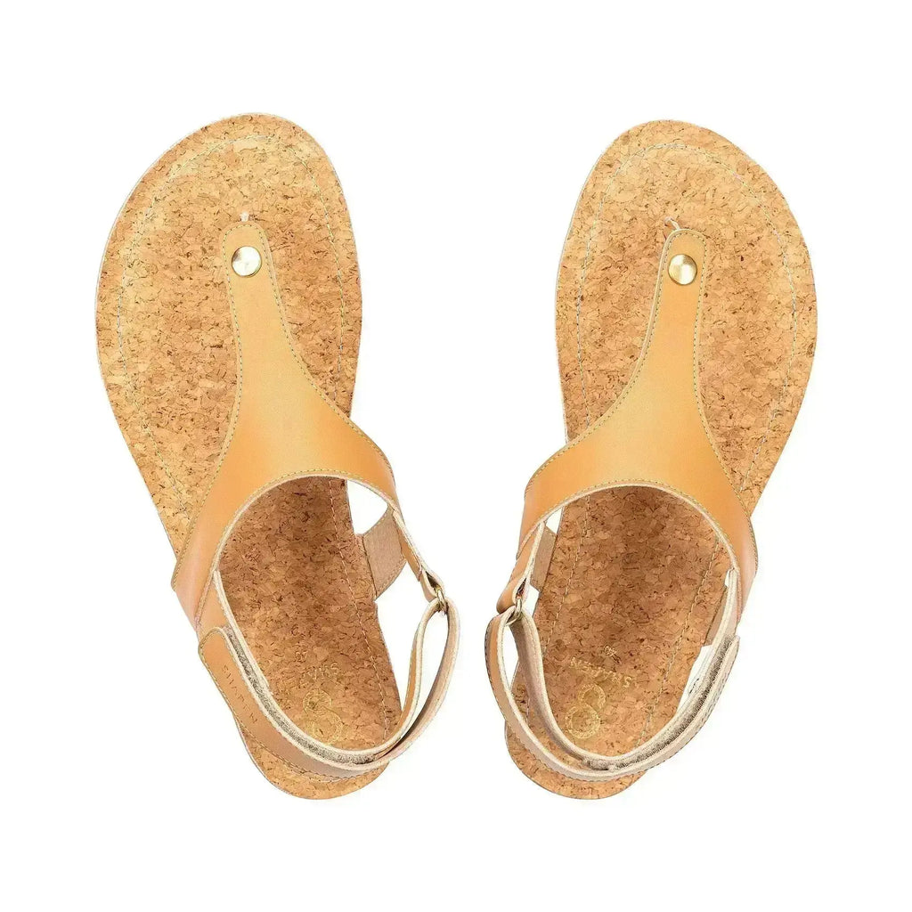 Shapen - Nomad Camel Vegan - Sandalias barefoot para mujer