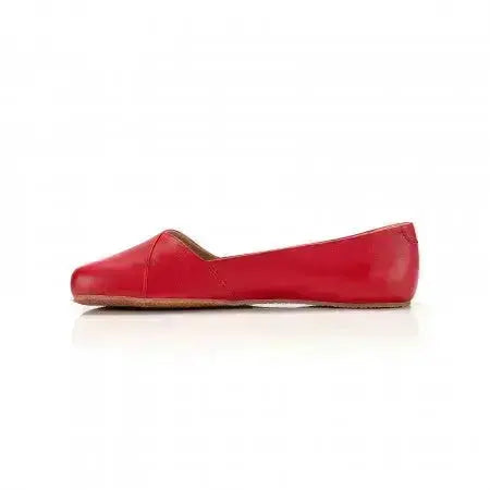 Shapen - Peony 2.0 Cherry Leather - Bailarinas barefoot