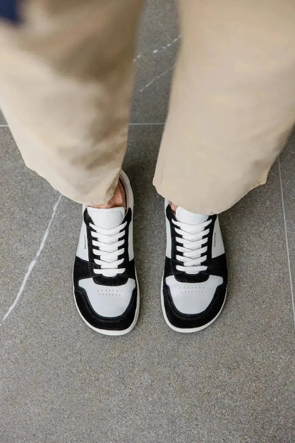 Shapen - Re:Wind Black & White - Zapatillas barefoot