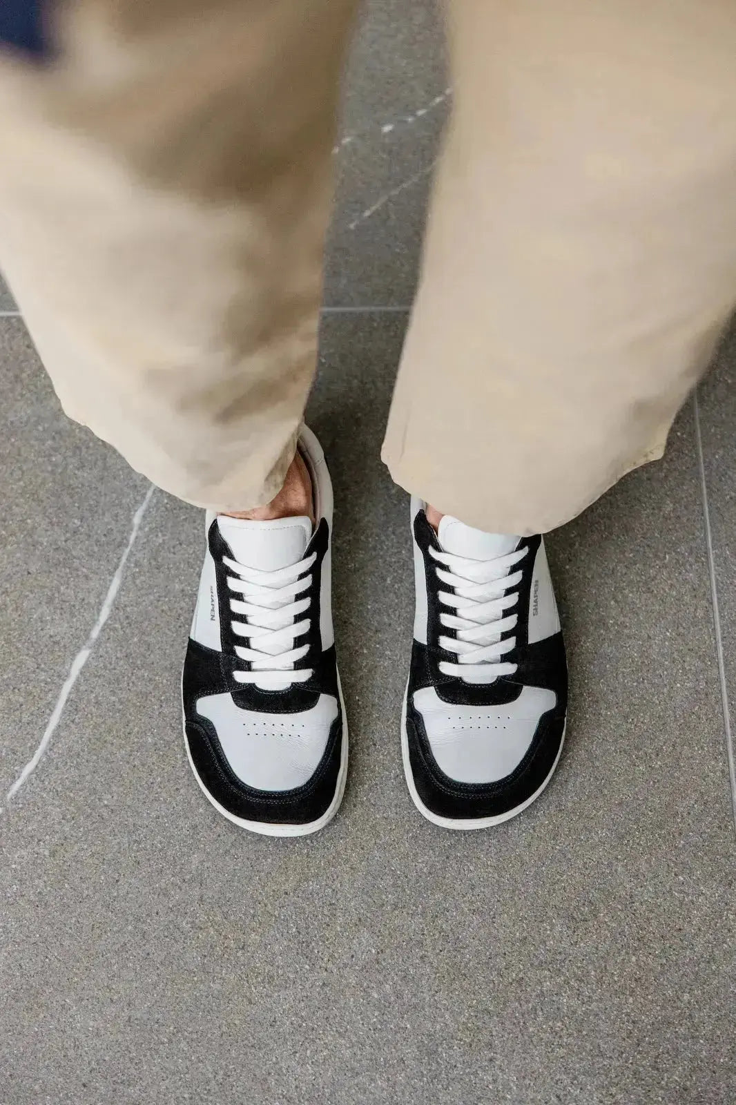 Shapen - Re:Wind Black & White - Zapatillas barefoot