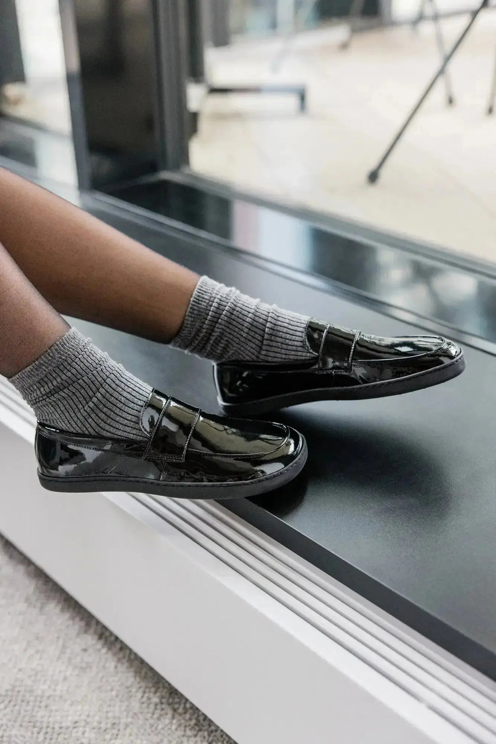 Shapen - Sheen Black - Mocasines barefoot