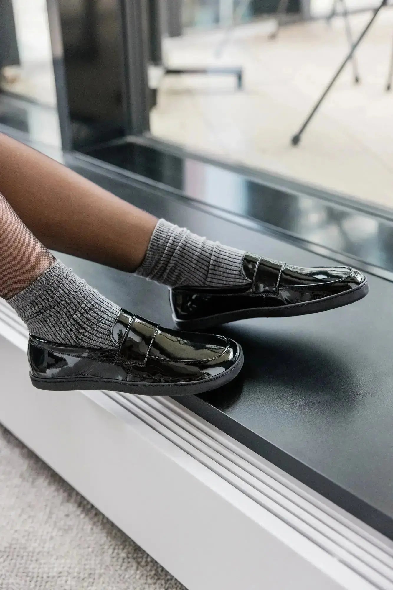 Shapen - Sheen Black - Mocasines barefoot