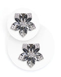 Shapen - Shoe Clips Black Crystal Flower - Decoración para calzado barefoot