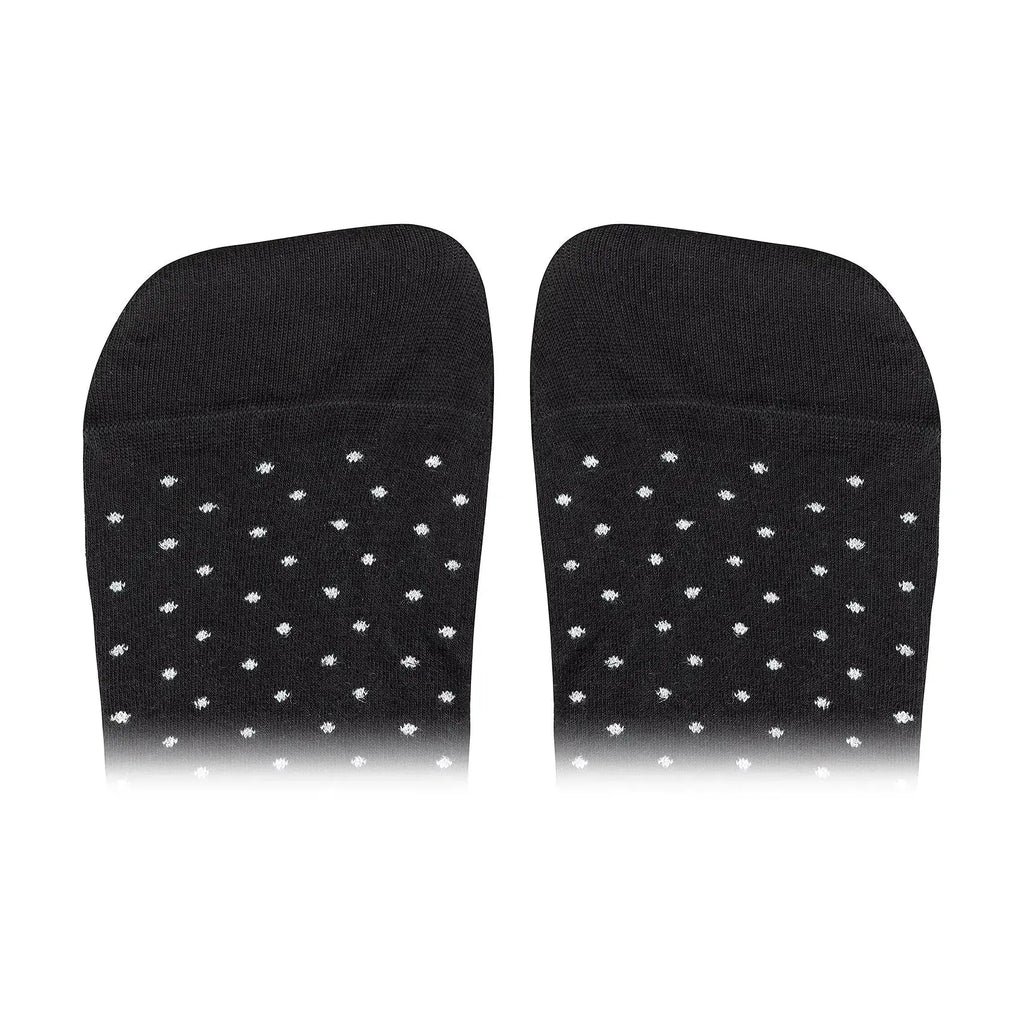 Shapen Stardust Black Lurex - chaussettes barefoot scintillantes