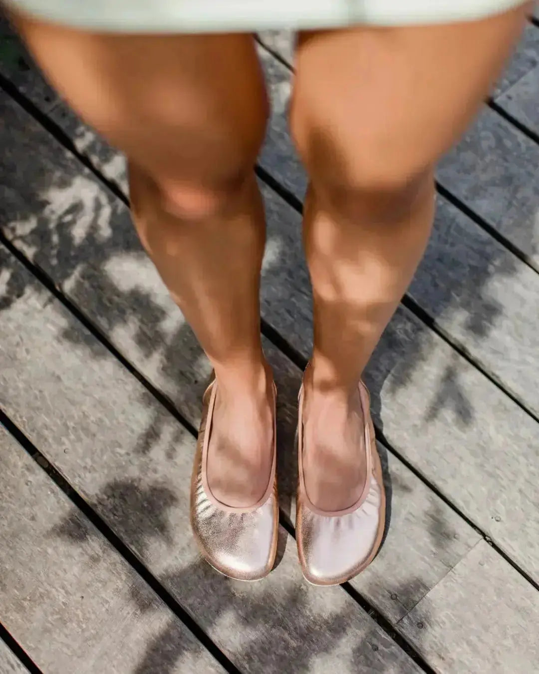 Shapen - Tulip 3.0 Rose Gold - Bailarinas barefoot