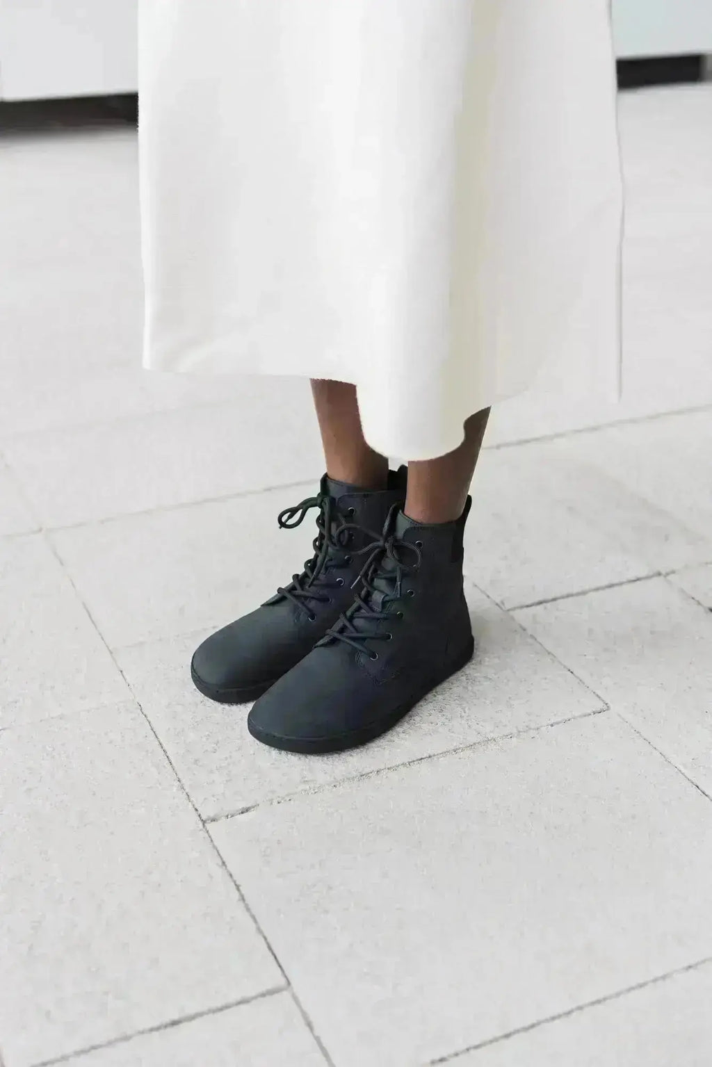 Shapen - Urbaneer 2.0 Black - Botines barefoot elegantes de invierno