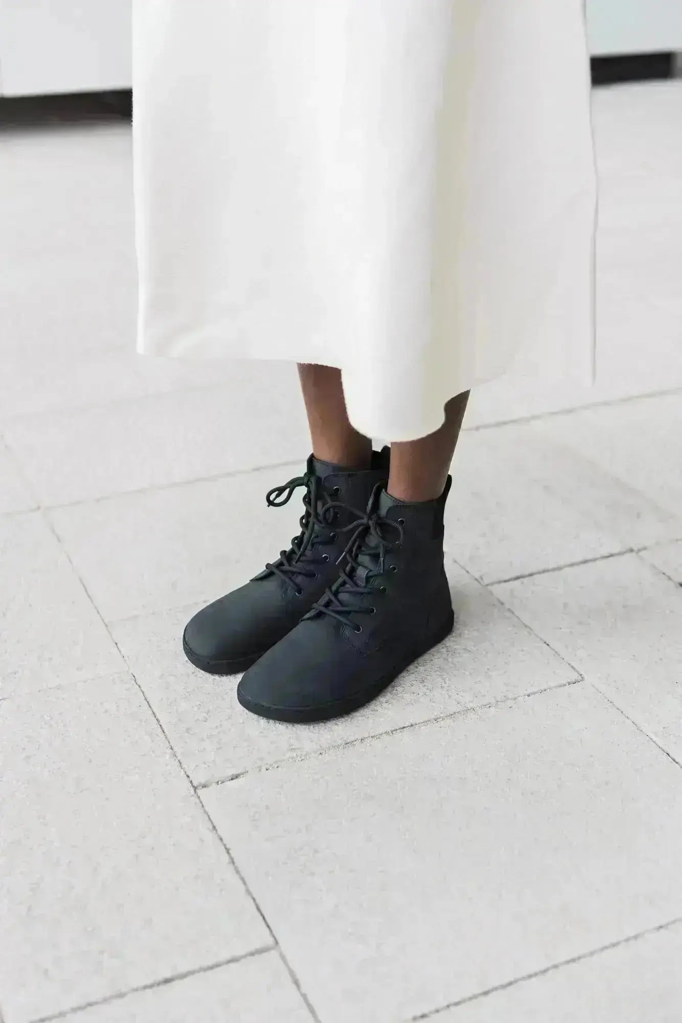 Shapen - Urbaneer 2.0 Black - Botines barefoot elegantes de invierno
