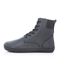 Shapen - Urbaneer 2.0 Black Smooth Leather - Botines barefoot elegantes de invierno