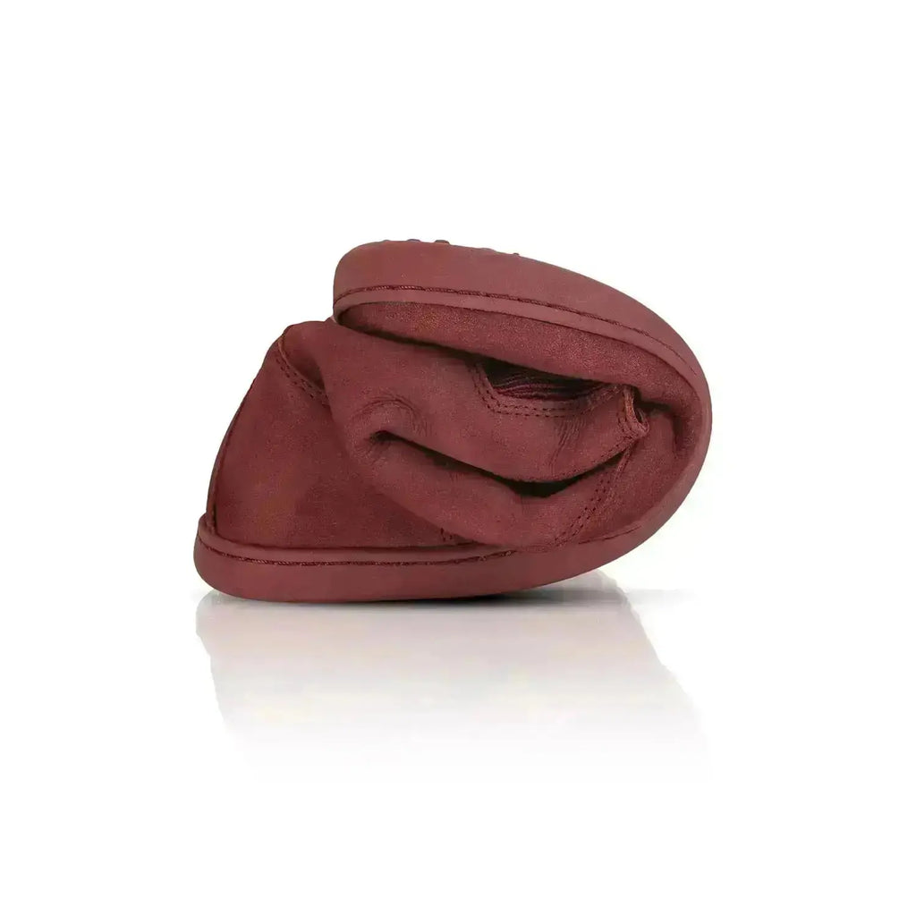 Shapen - Urbaneer 2.0 Burgundy - Botines barefoot elegantes de invierno